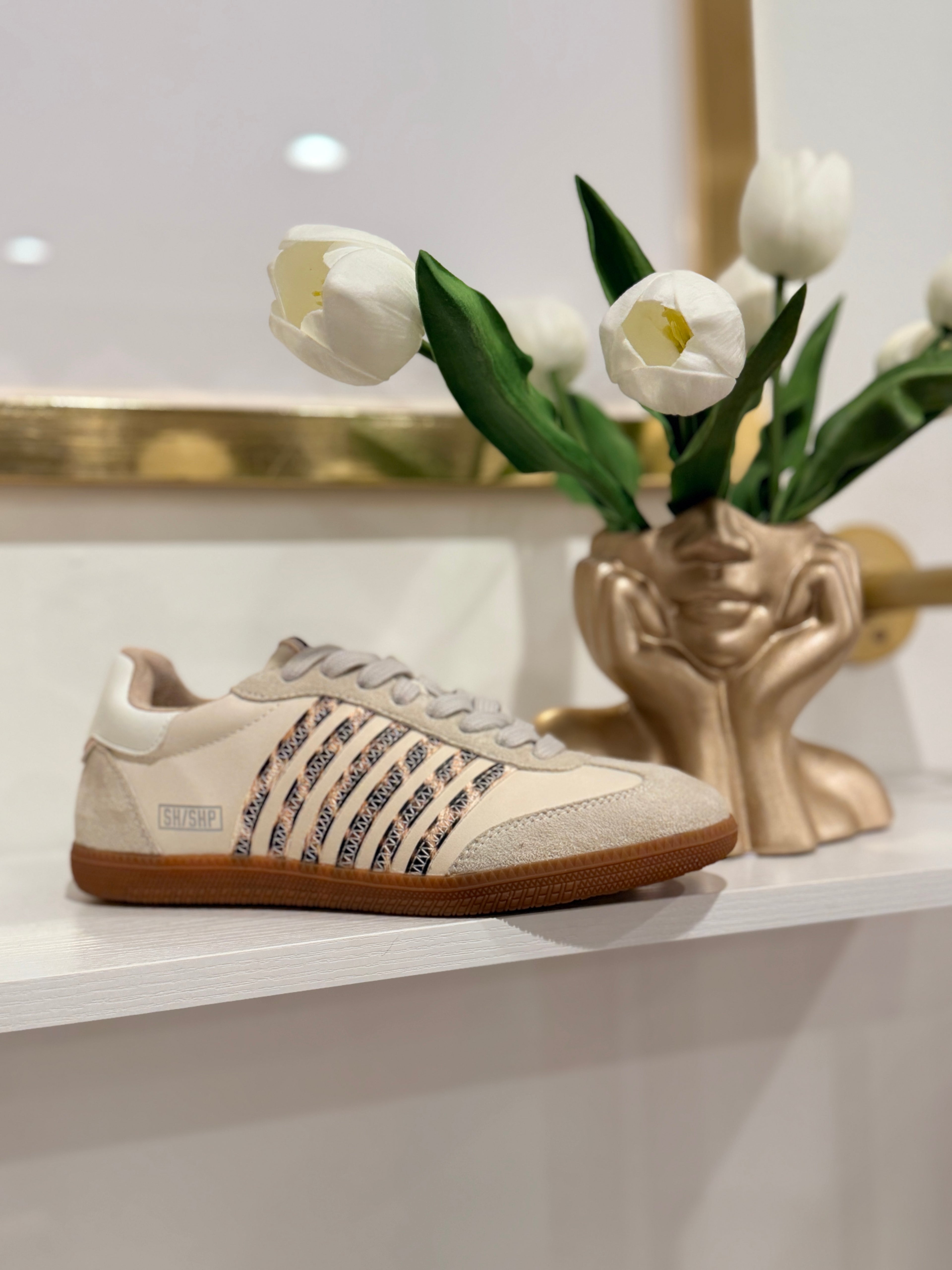 SHU SHOP | STEVIE SNEAKER IN BEIGE LEOPARD