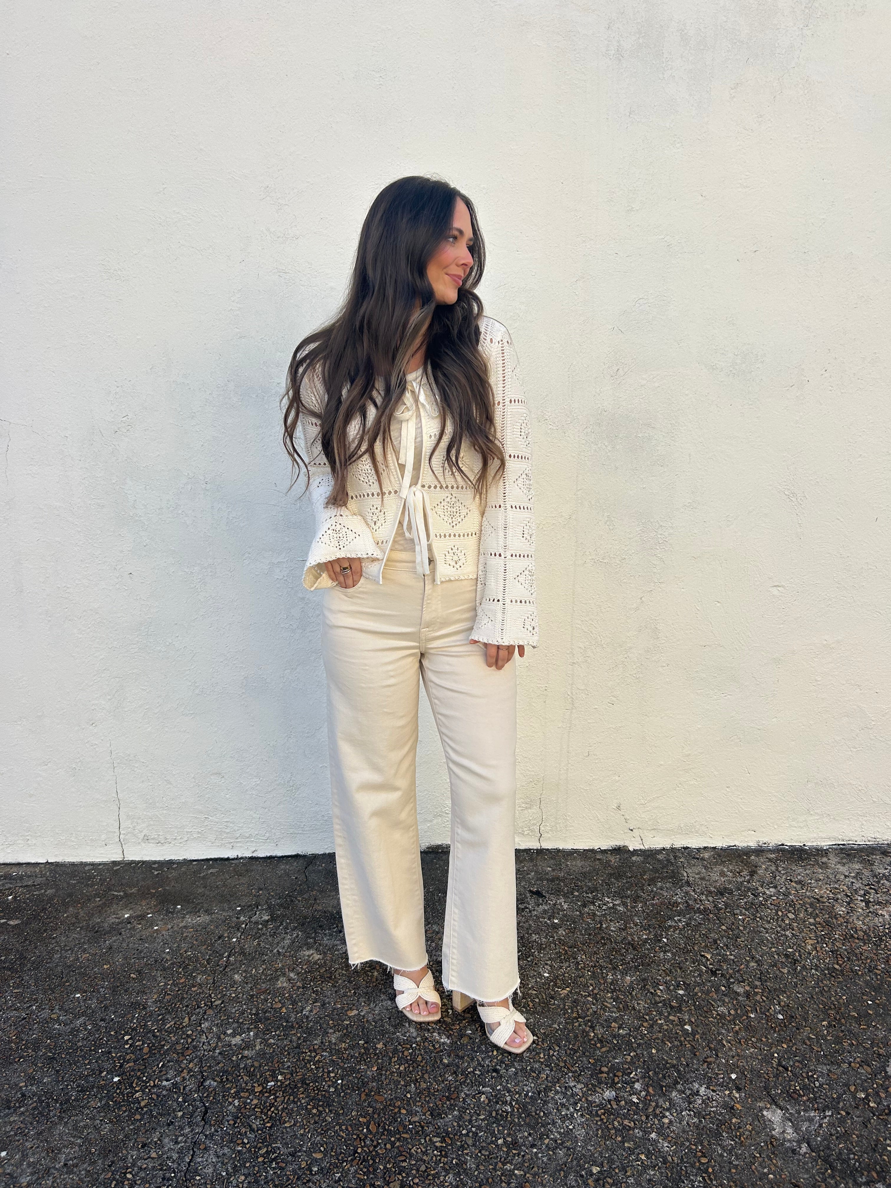 ANOTHER LOVE | DAISY TOP IN VINTAGE CREAM