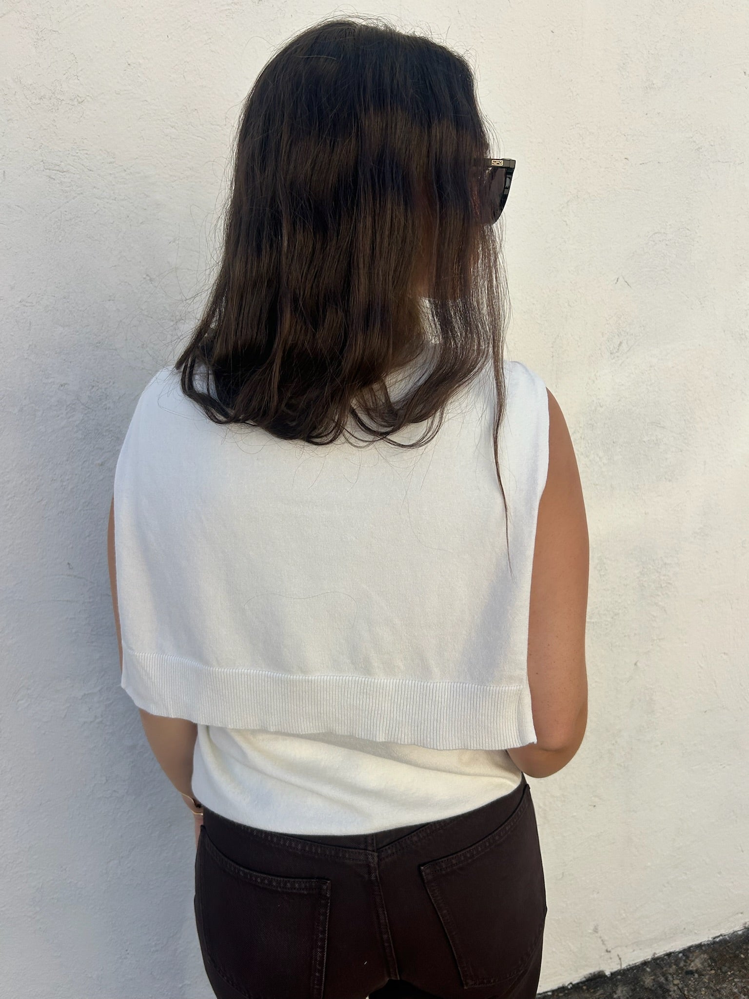 RENUAR | THE POLISHED SHAWL TOP