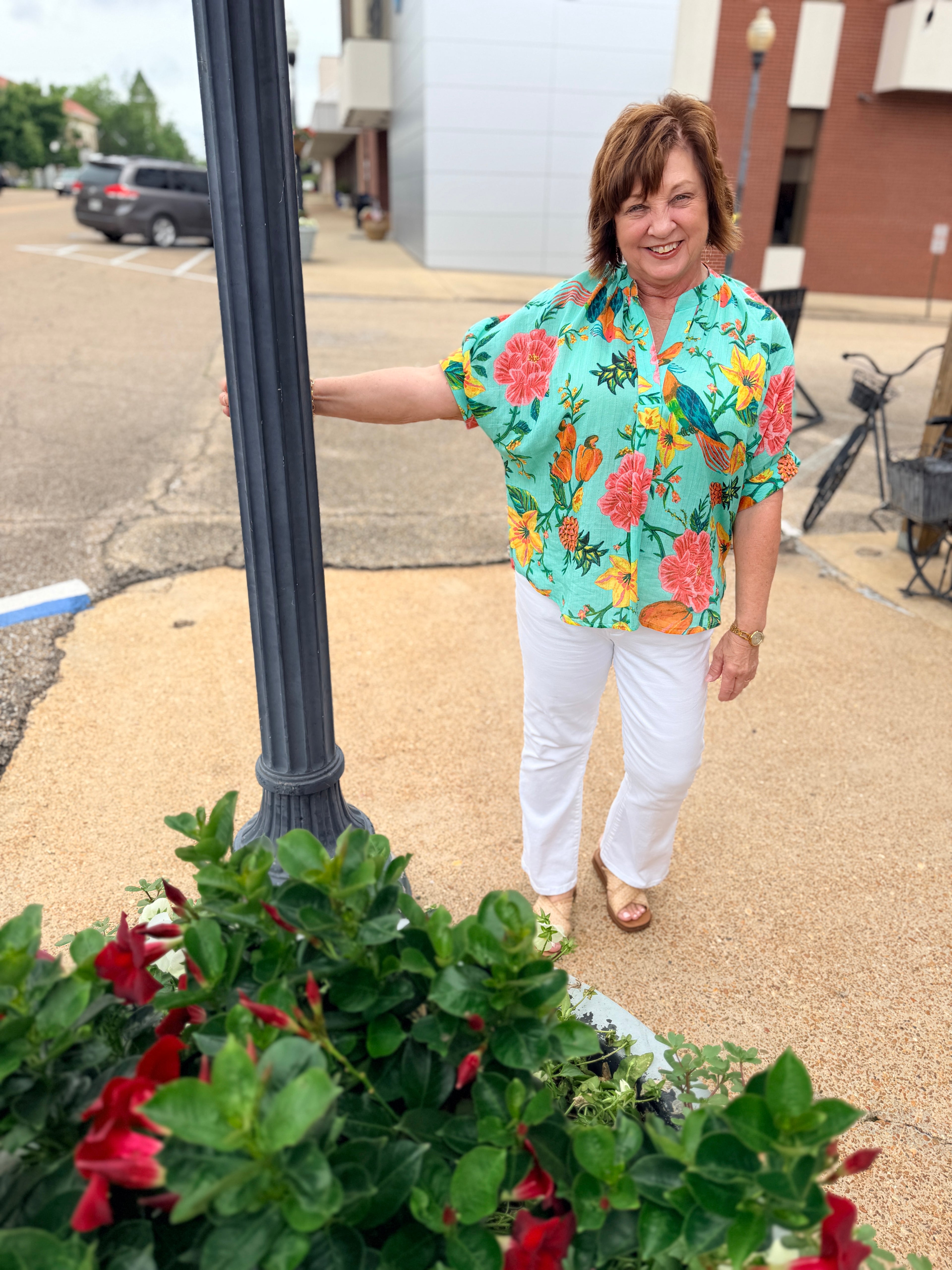 IVY JANE | TROPICAL DOLMAN TOP