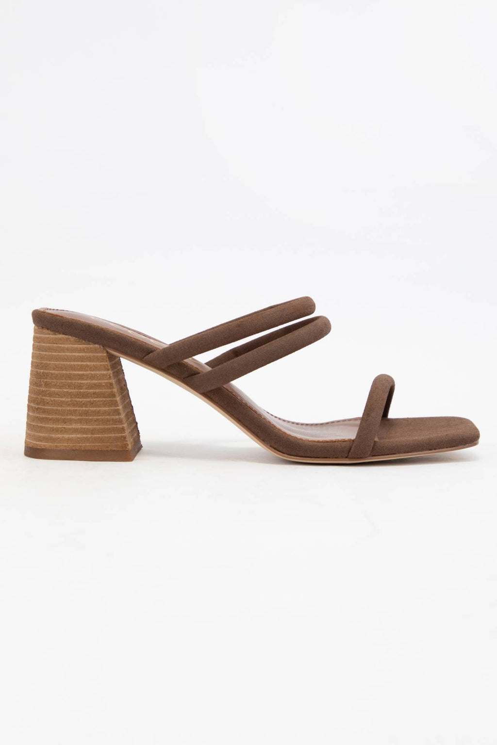 HEATHER HEEL IN CHESTNUT CROC