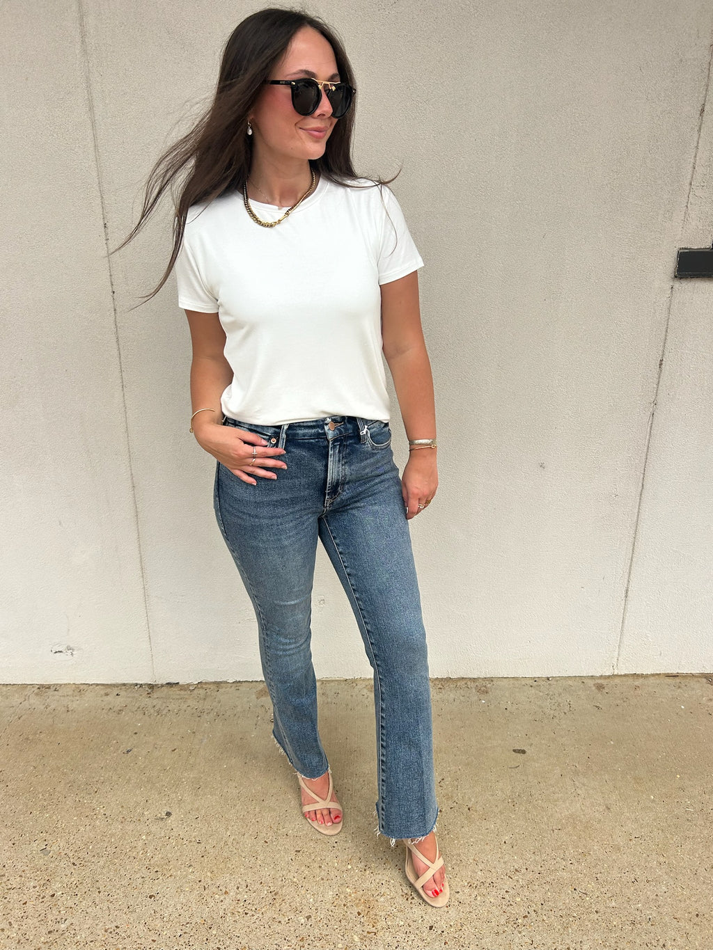 DEAR JOHN | JEANNE CROPPED FLARE