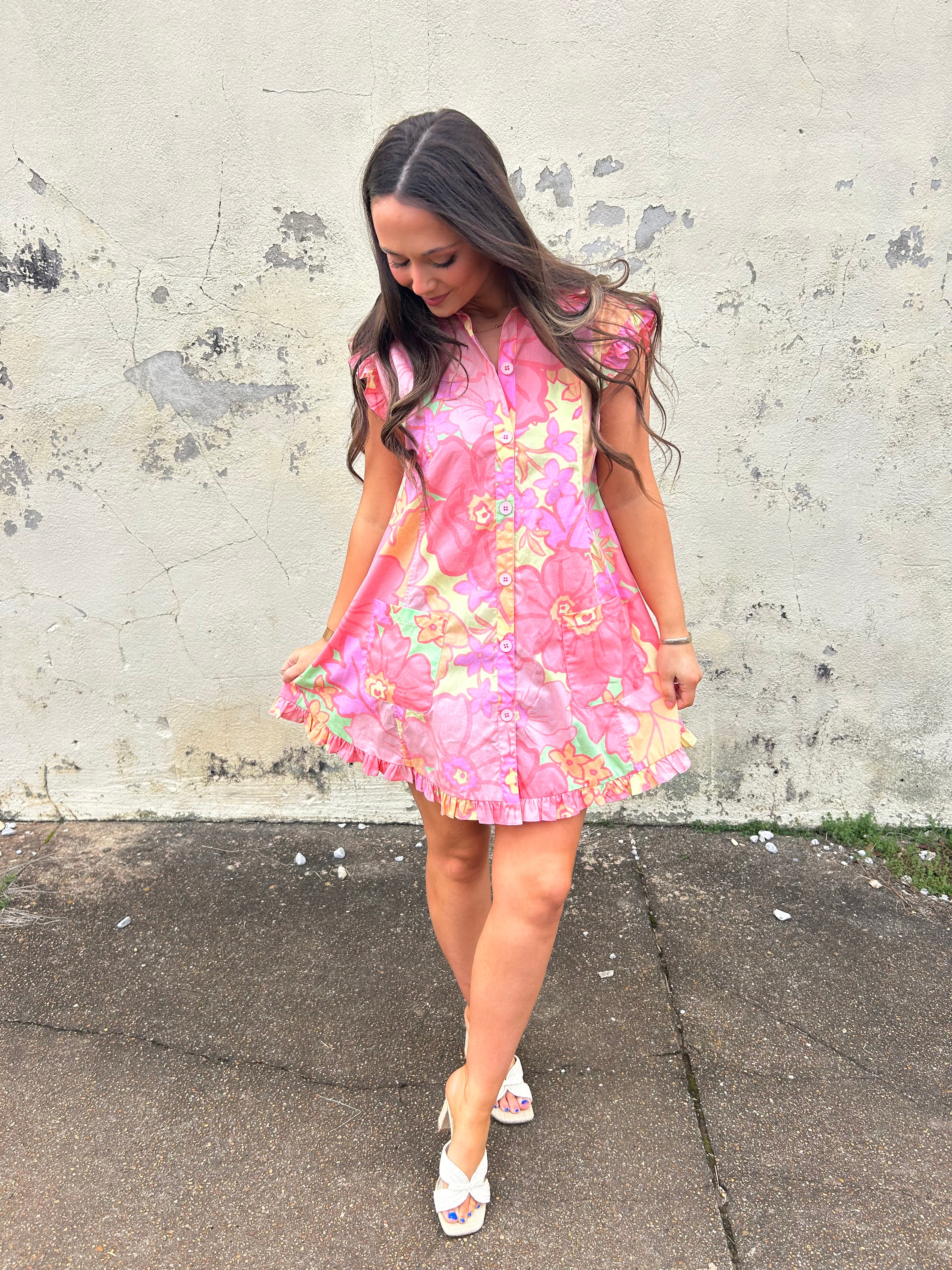 KARLIE | THE PLAYFUL FLORAL DRESS