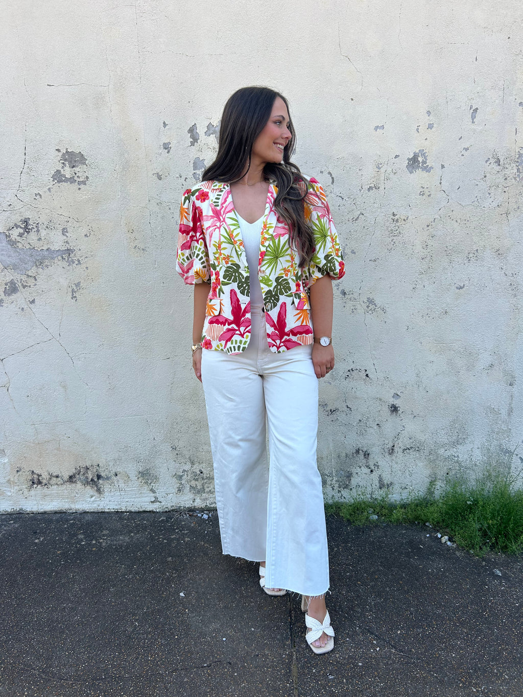TROPICANA PALM BLAZER