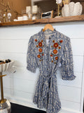 UNCLE FRANK | RIBBON EMBROIDERED DRESS