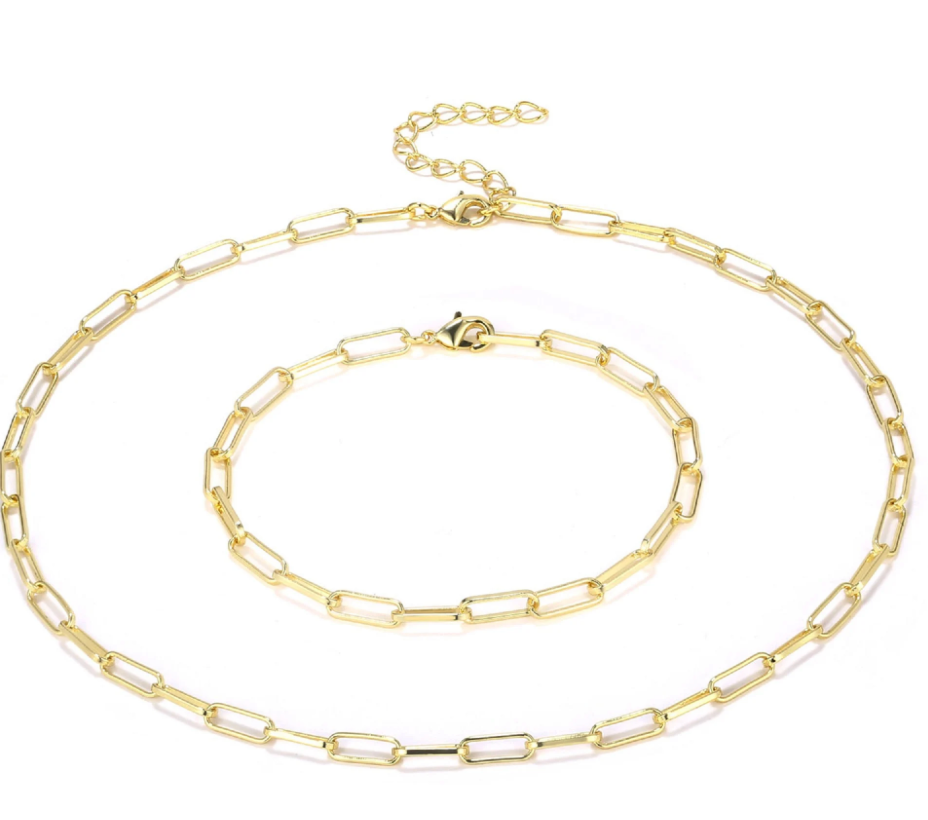 HOOPLA | PAPERCLIP NECKLACE