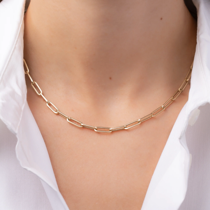HOOPLA | PAPERCLIP NECKLACE