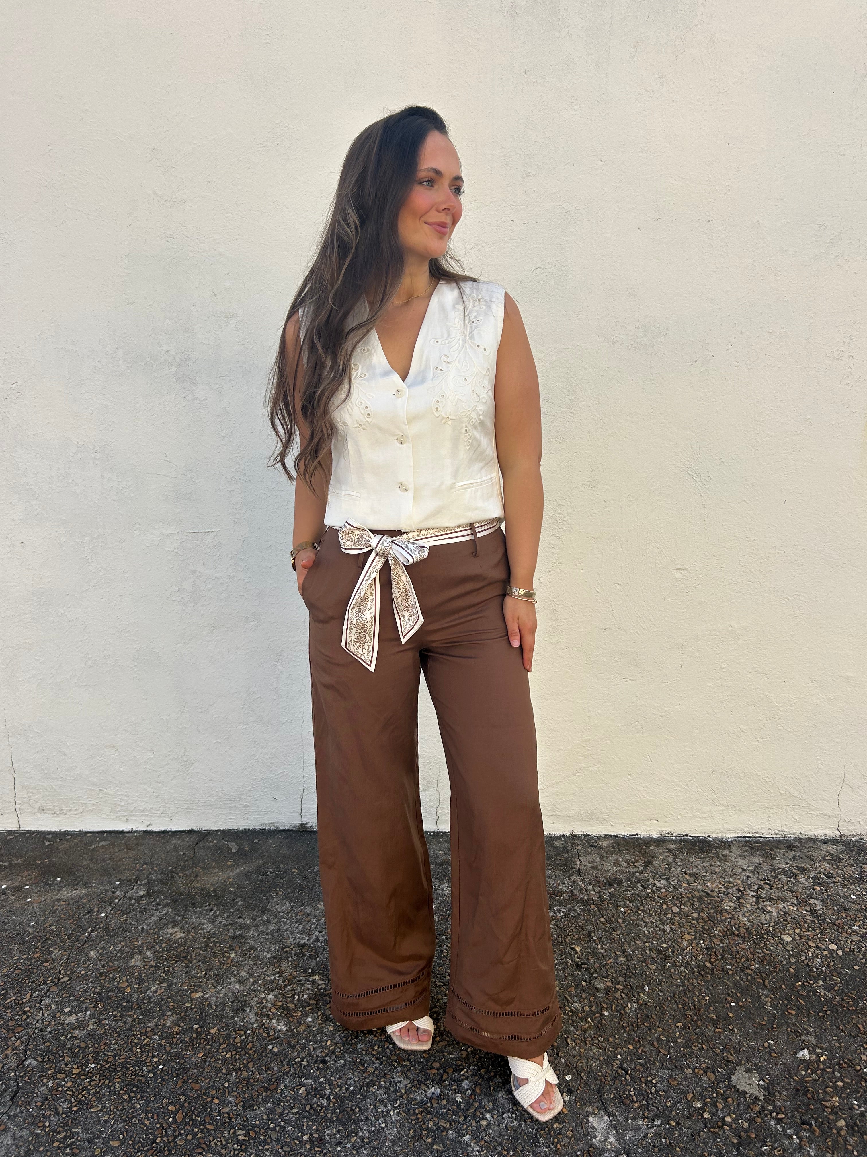 THE IVORY HEIRLOOM EMBROIDERED VEST