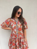 UNCLE FRANK | BERRY BLOOM LEOPARD DRESS