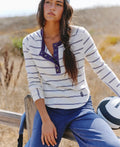 FREE PEOPLE | COOL DOWN STRIPED CREW