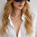ELLA IVY | GOLDENT T-BAR NECKLACE