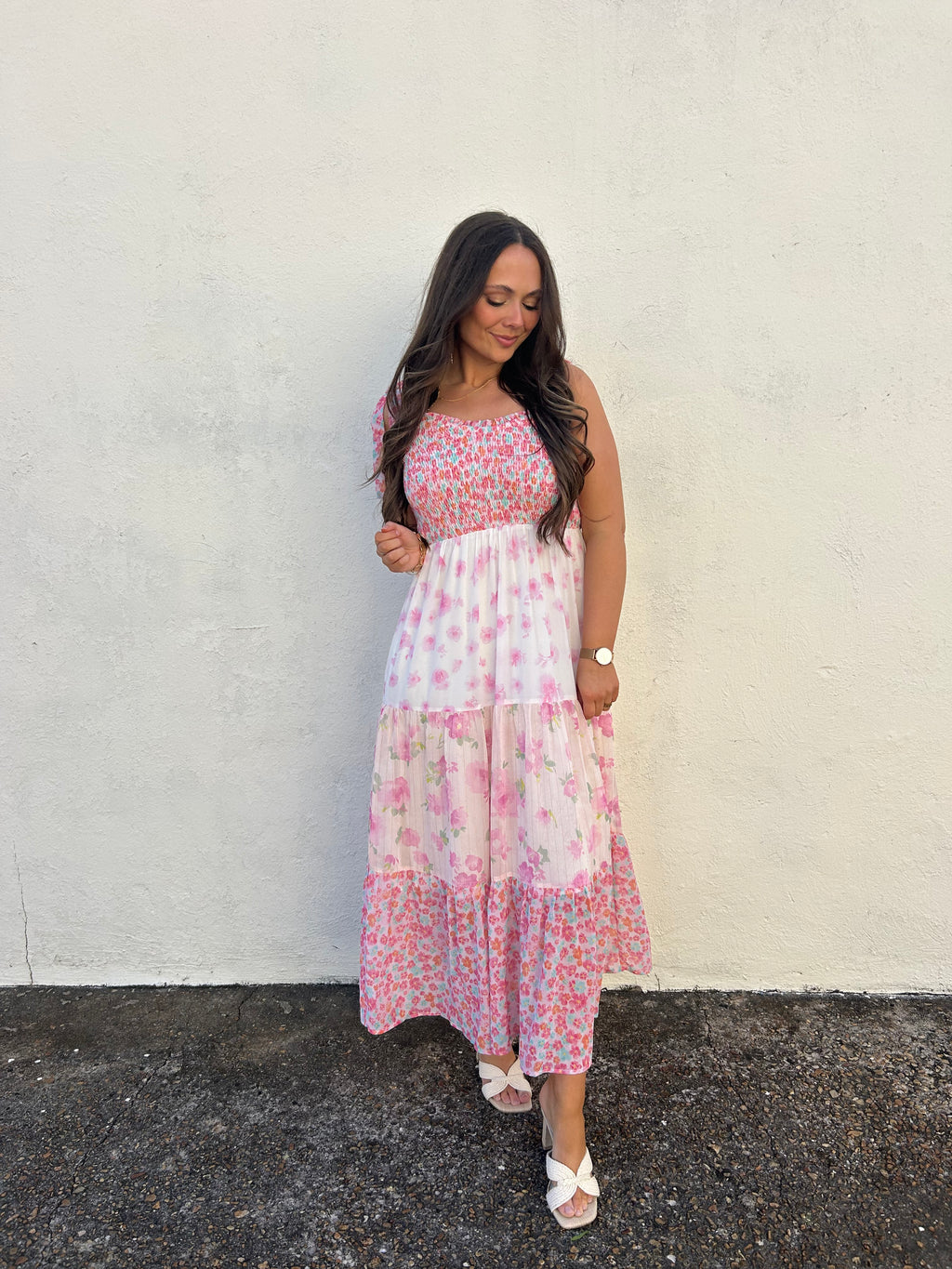 BLUSH BLOOM MAXI DRESS