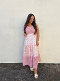 BLUSH BLOOM MAXI DRESS