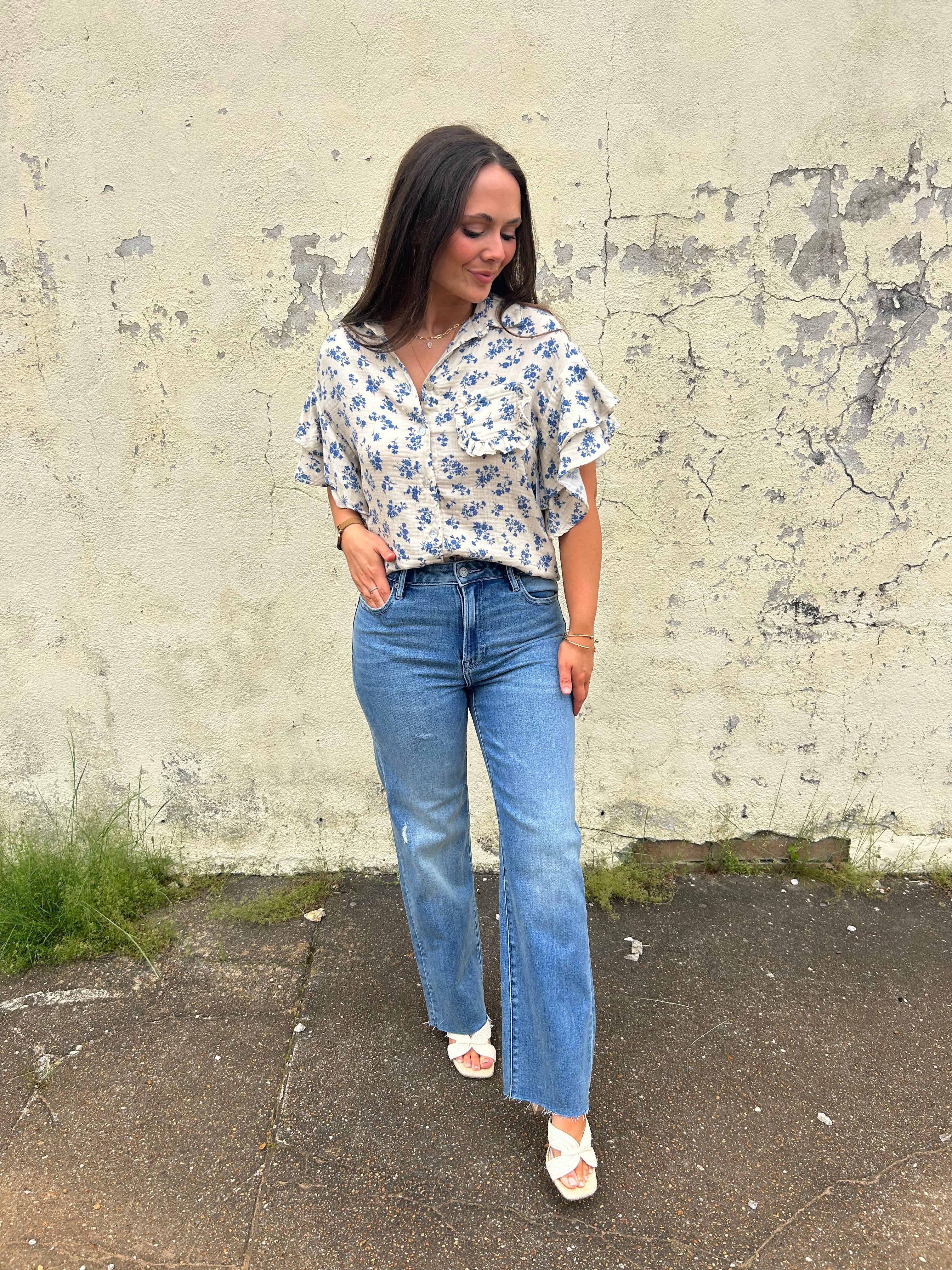IVY JANE | DISTY FLORAL SHIRT