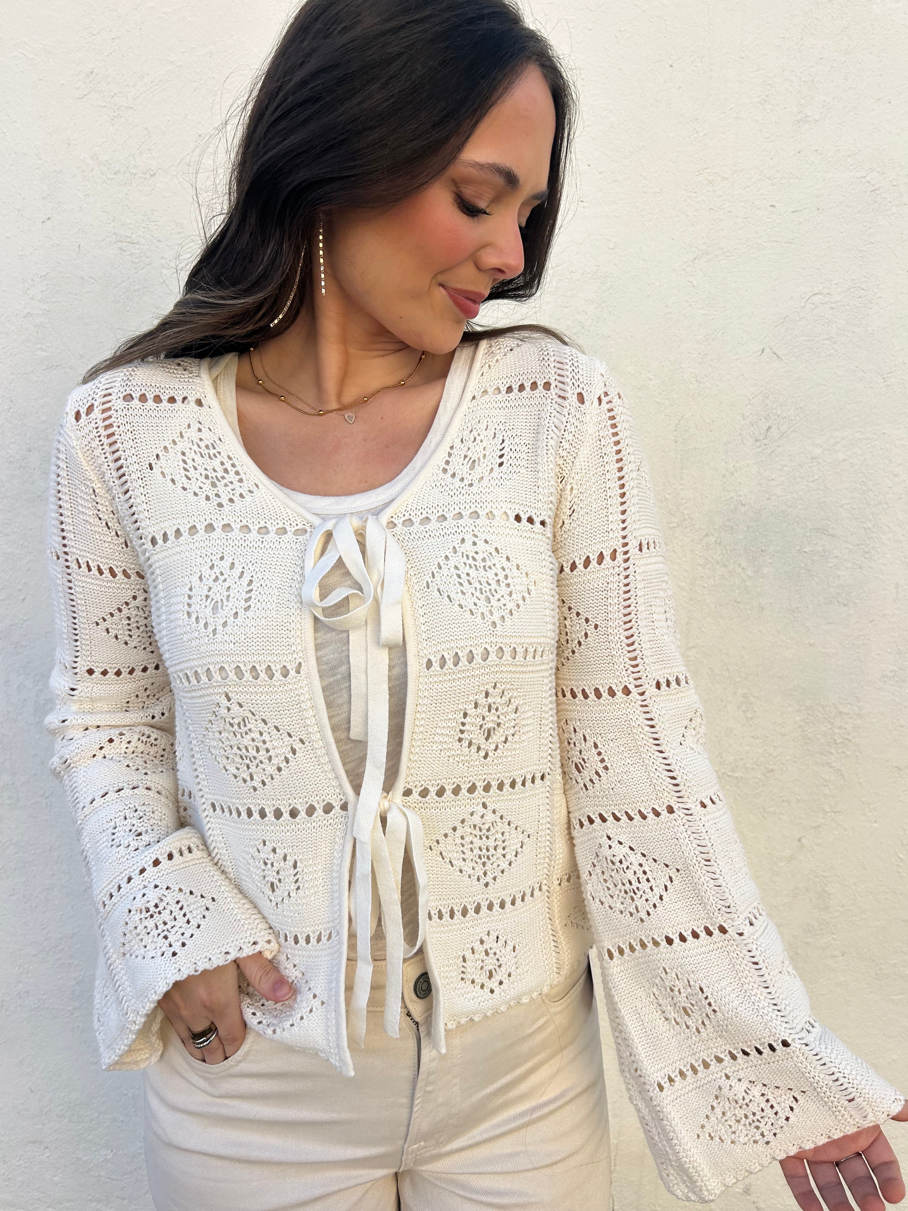 ANOTHER LOVE | DAISY TOP IN VINTAGE CREAM