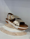 DIBA TRUE | ADVOCATE IN GOLD METALLIC LEATHER