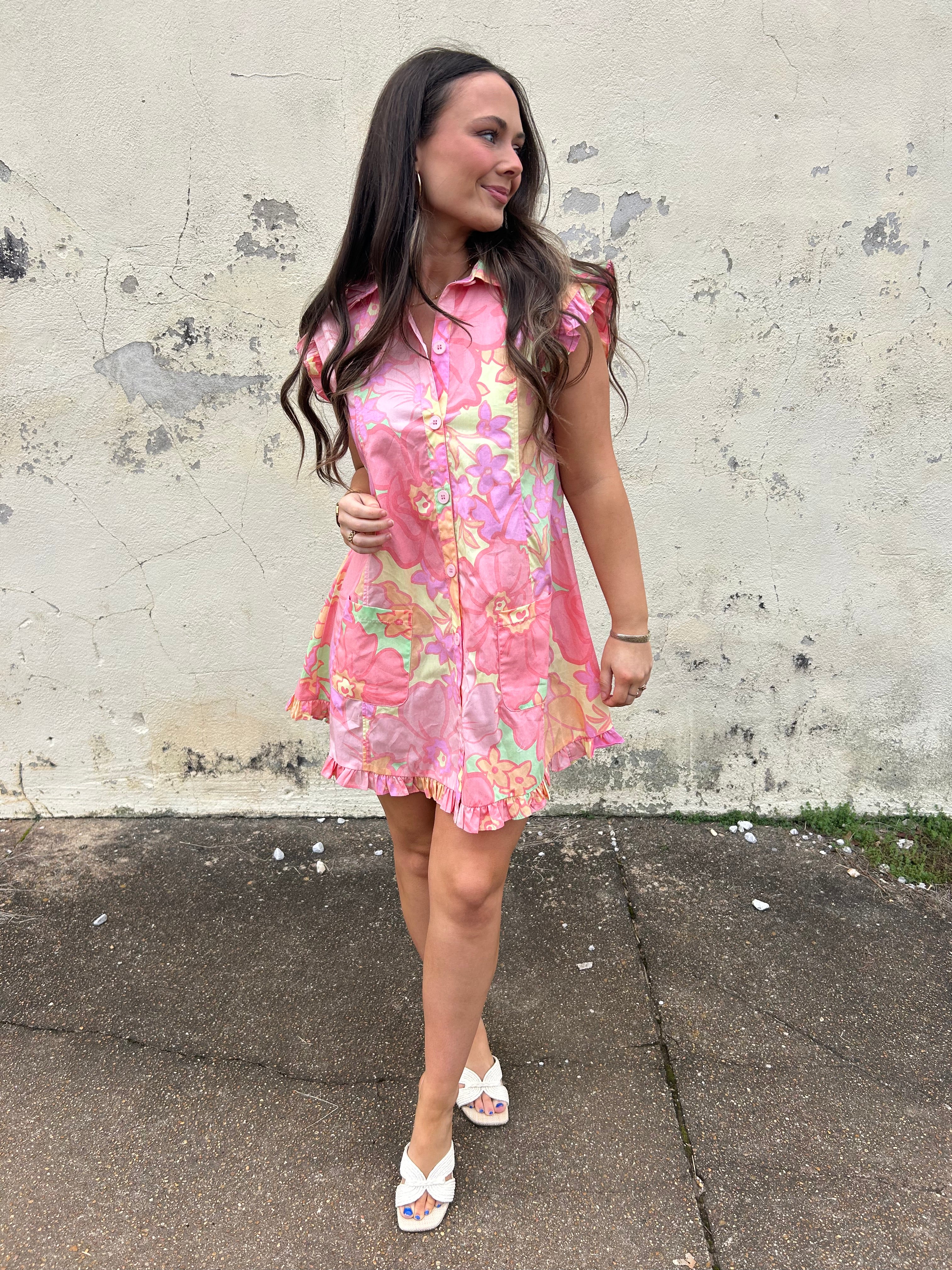 KARLIE | THE PLAYFUL FLORAL DRESS