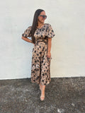 ZOE & CLAIRE | VINTAGE FLORAL MAXI DRESS