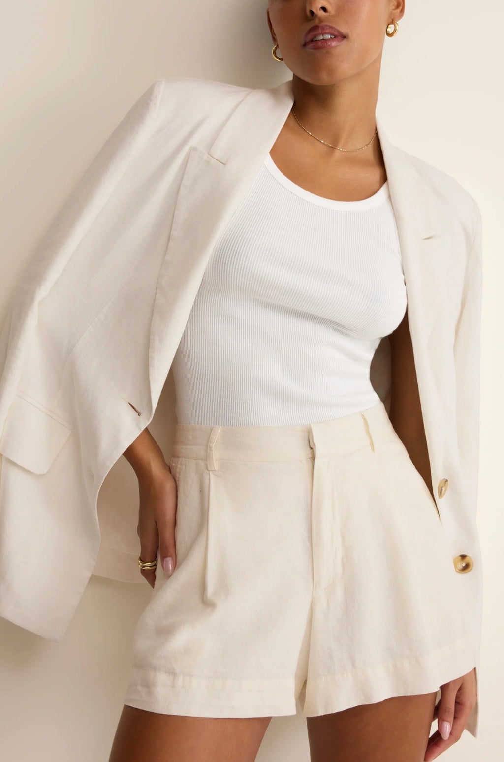 Z SUPPLY | VANTAGE LINEN SHORT