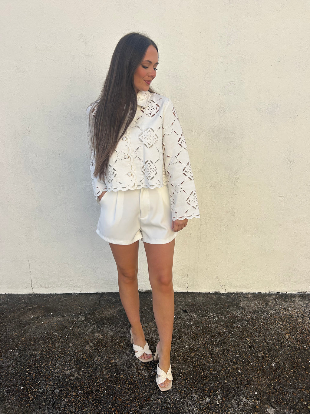 IVORY LACE HEIRLOOM JACKET