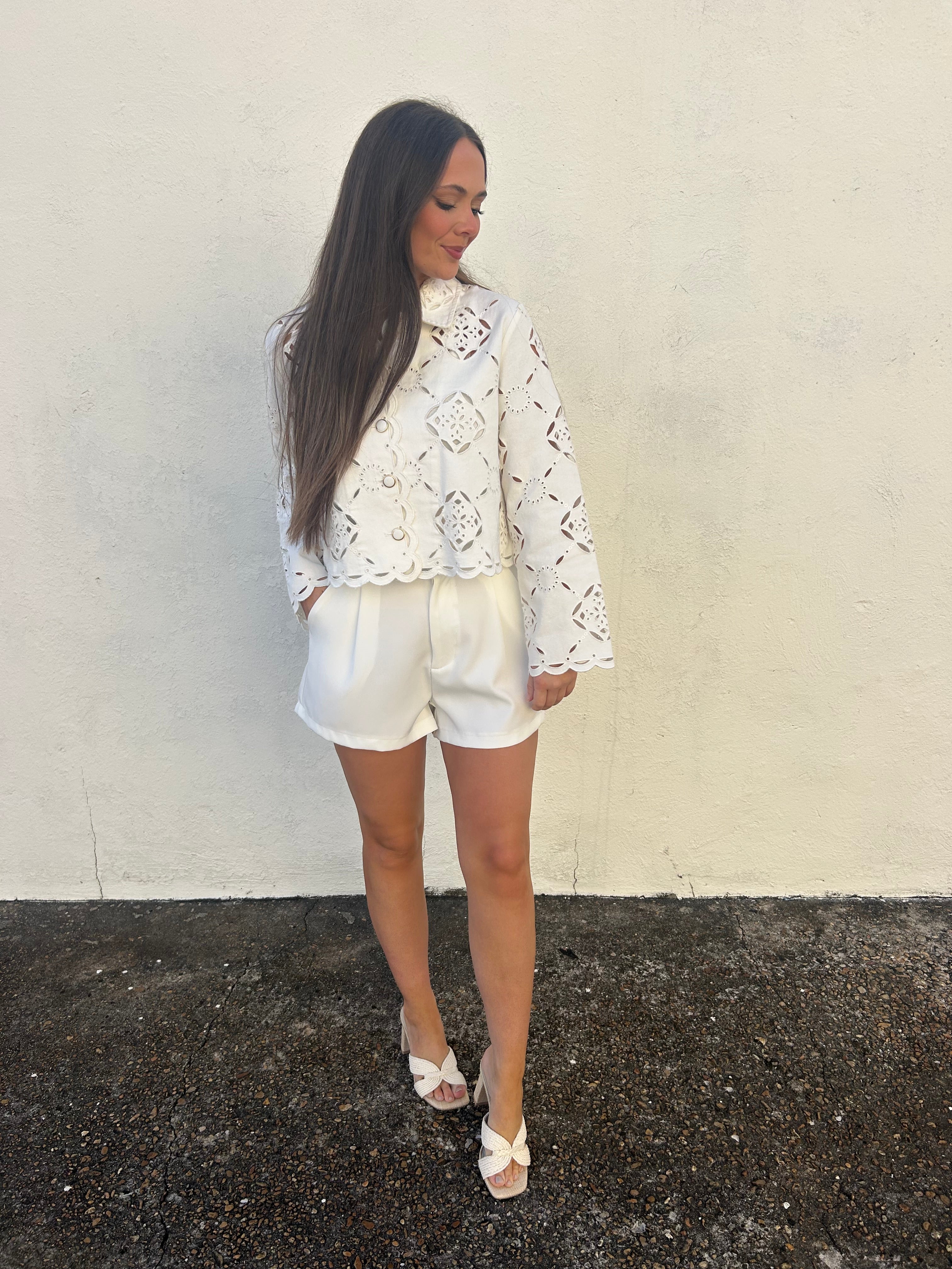 IVORY LACE HEIRLOOM JACKET