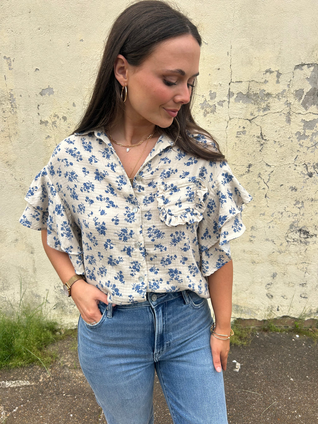 IVY JANE | DISTY FLORAL SHIRT