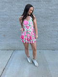 TCEC | FLORAL PRINT ATHLETIC DRESS