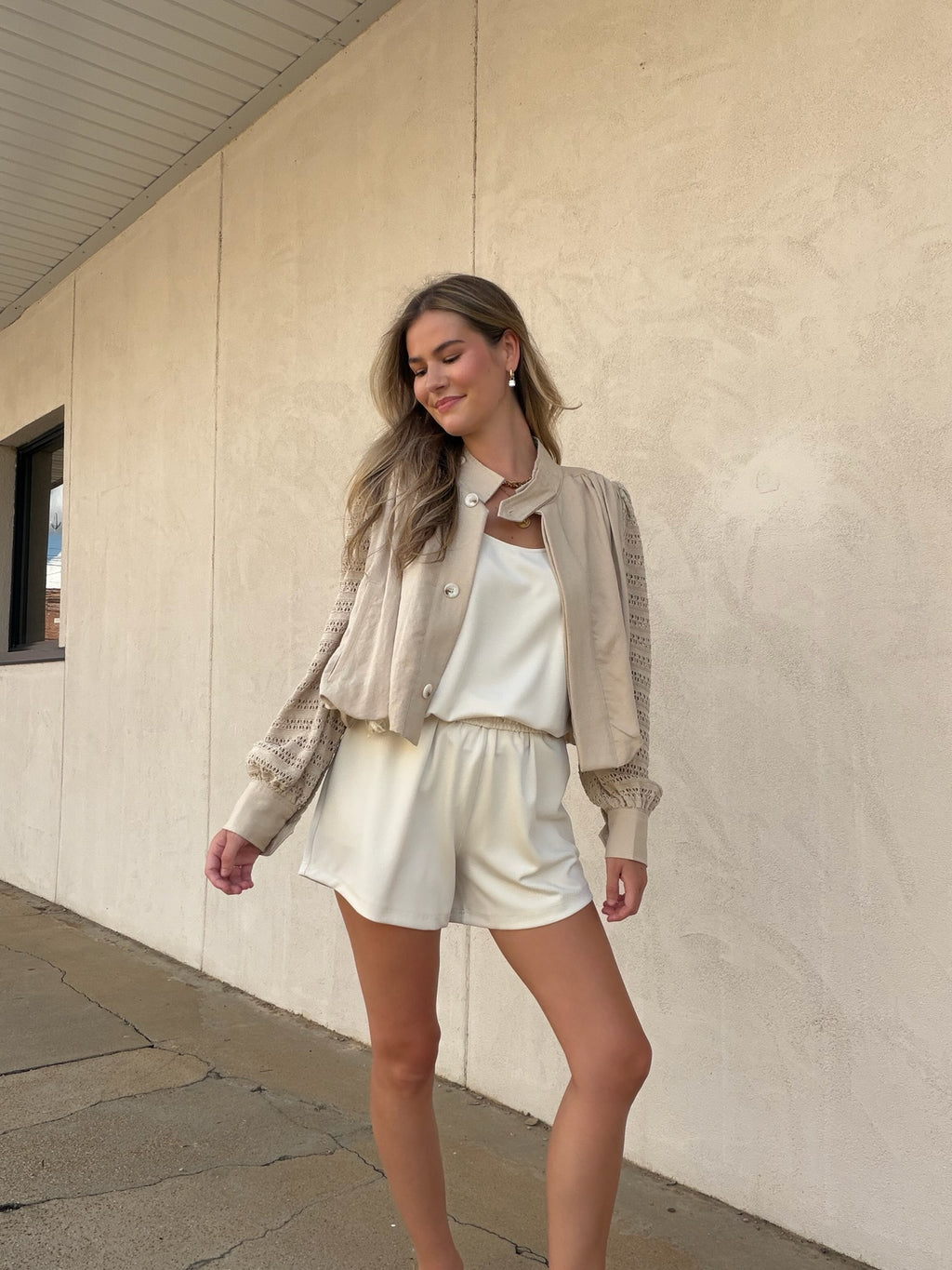 THE WEEKEND EASE SHORT | IVORY
