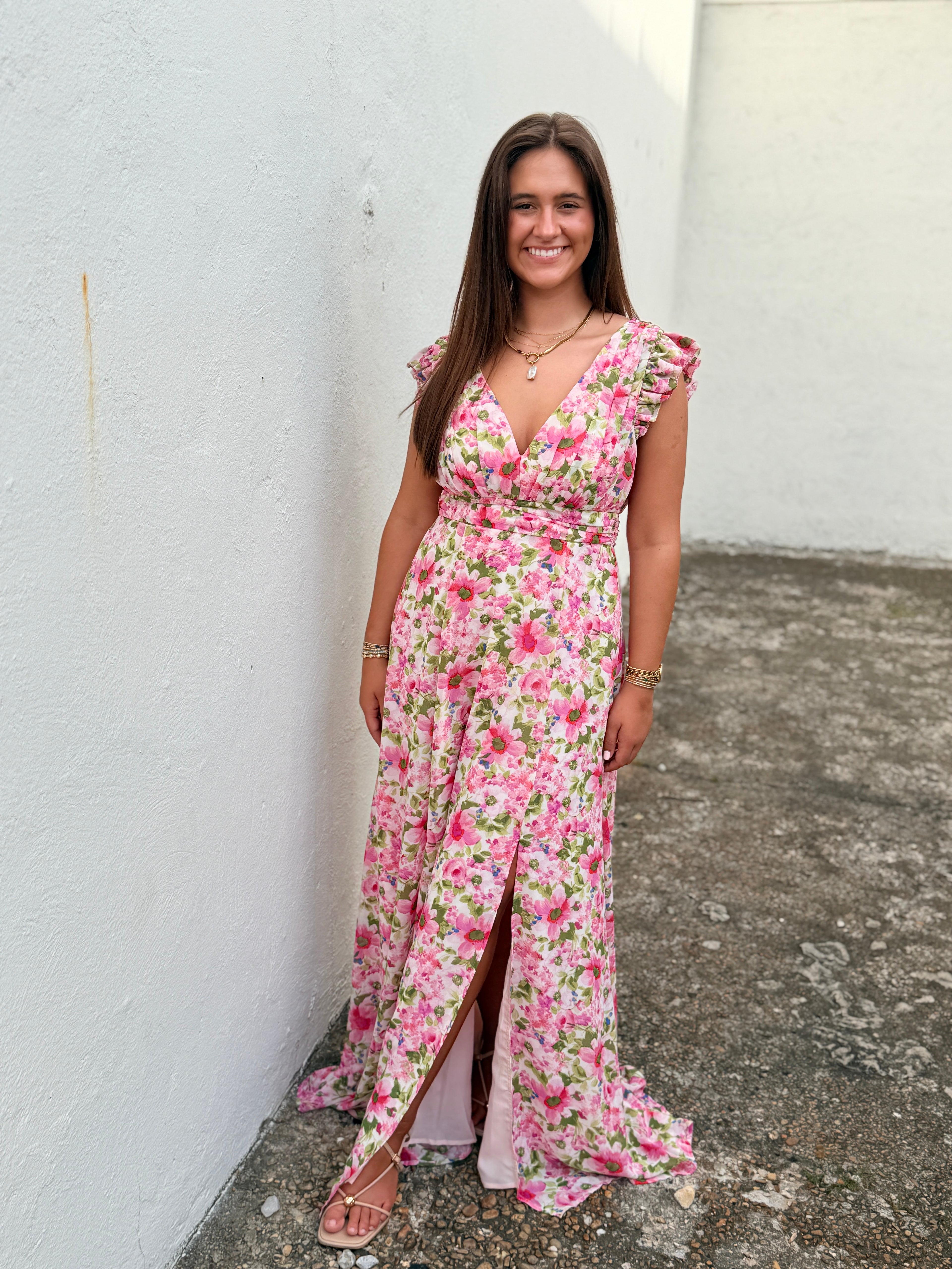 THE ROSE GARDEN MAXI DRESS