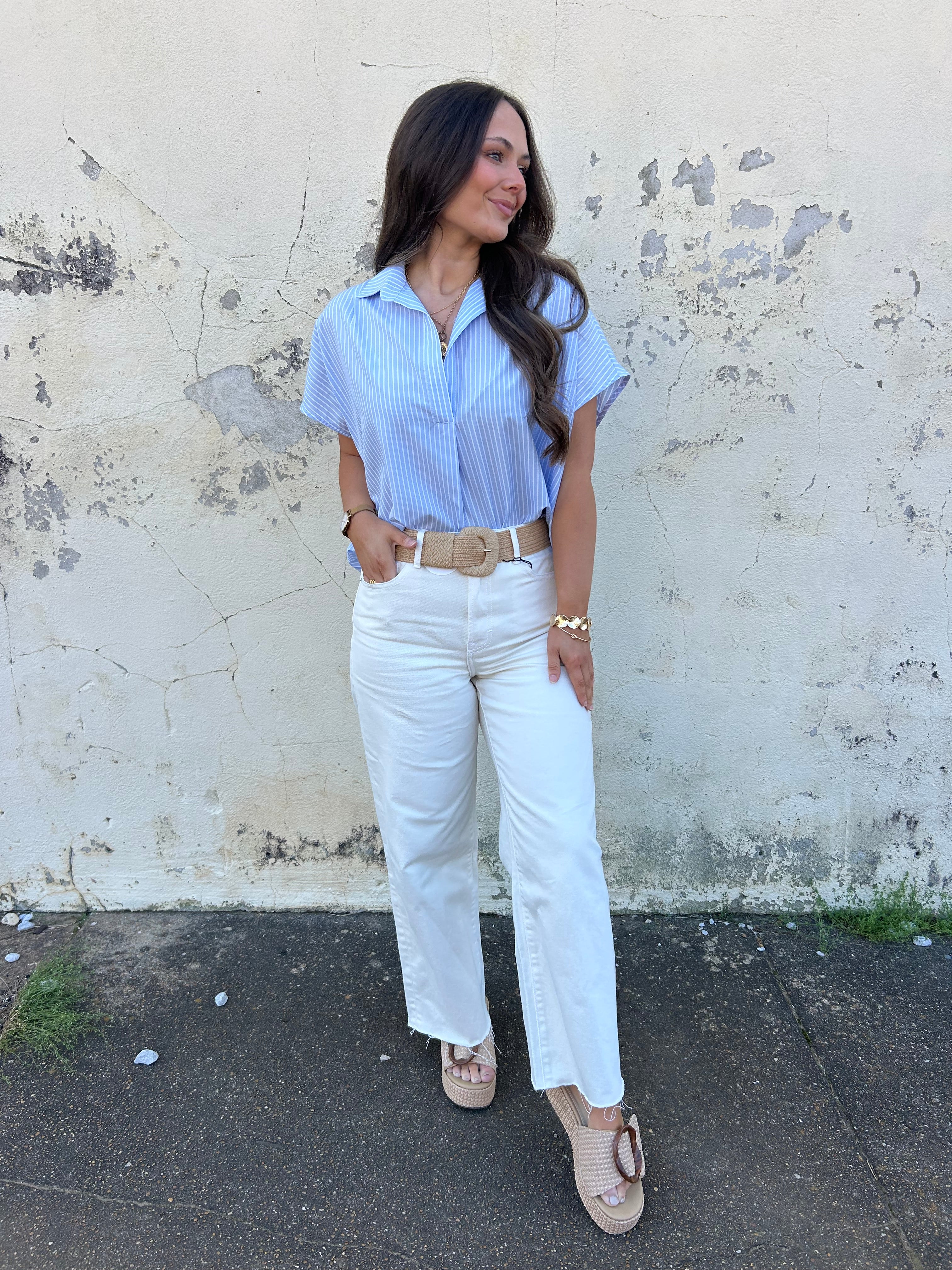 KARLIE | THE NAUTIC STRIPE TOP