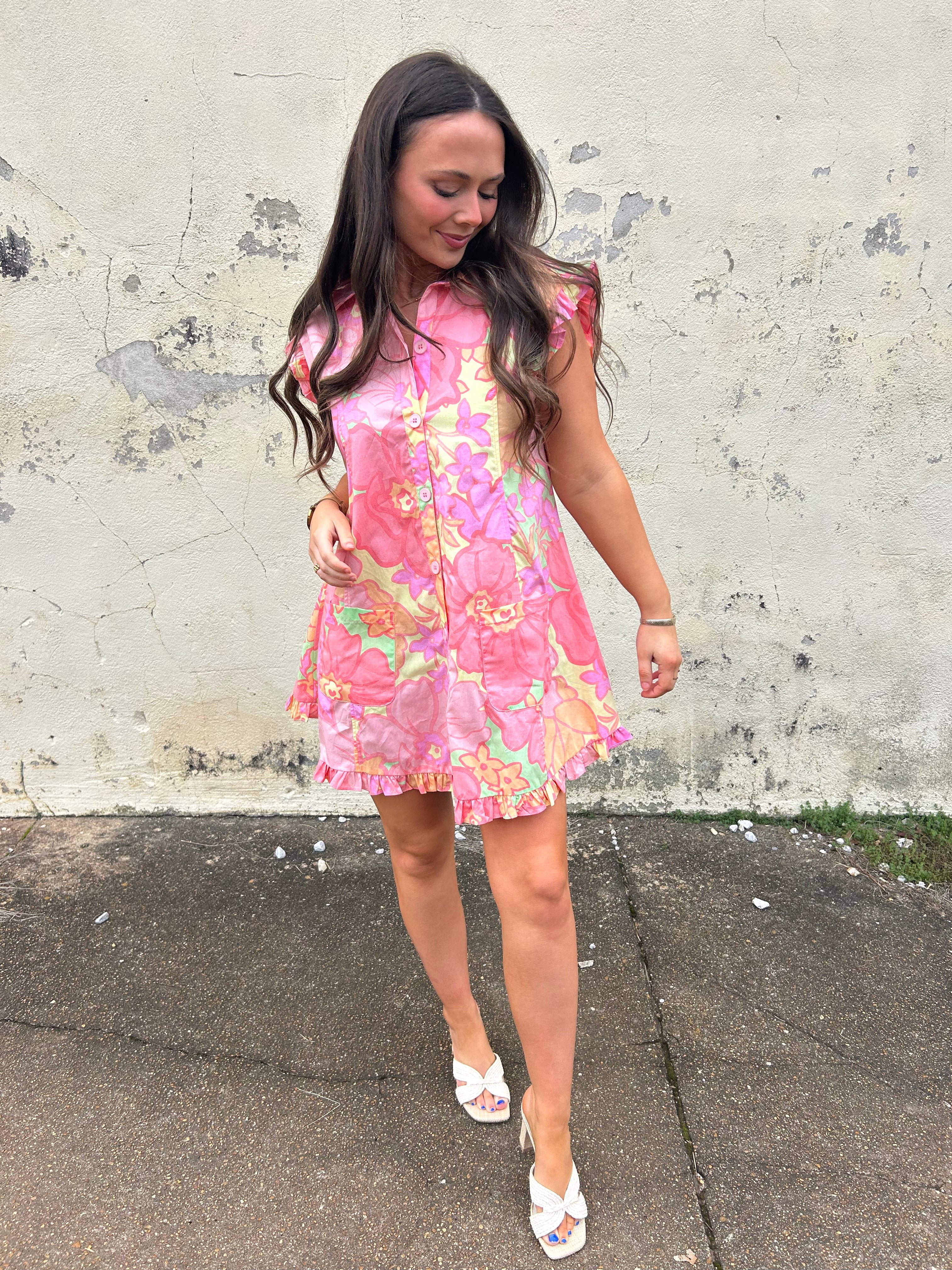 KARLIE | THE PLAYFUL FLORAL DRESS