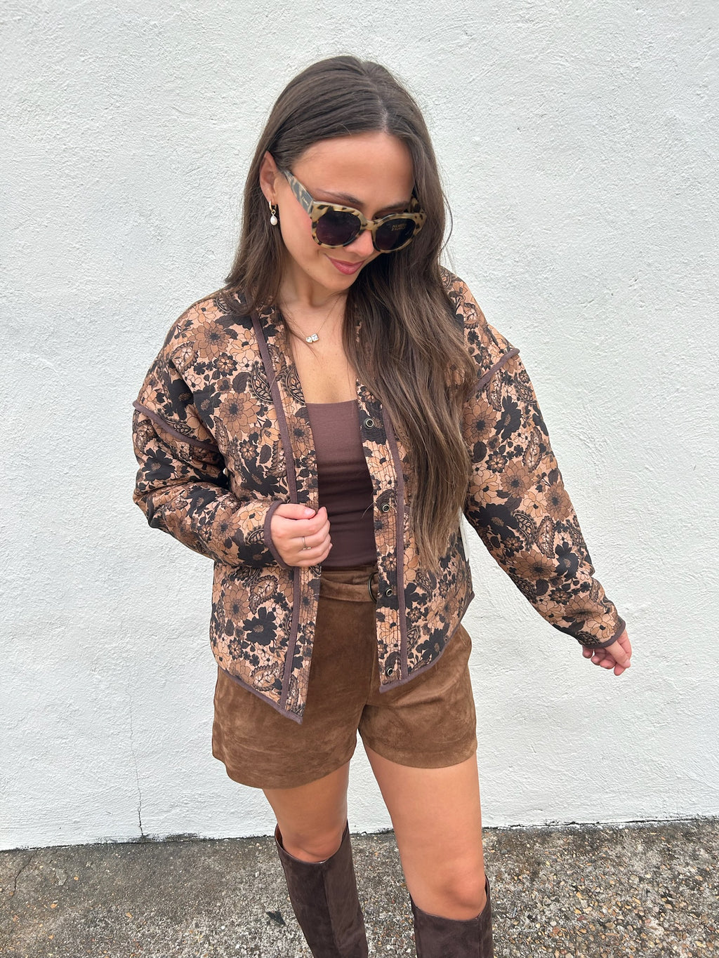 ANOTHER LOVE | SAJA JACKET FALLEN FLOWERS