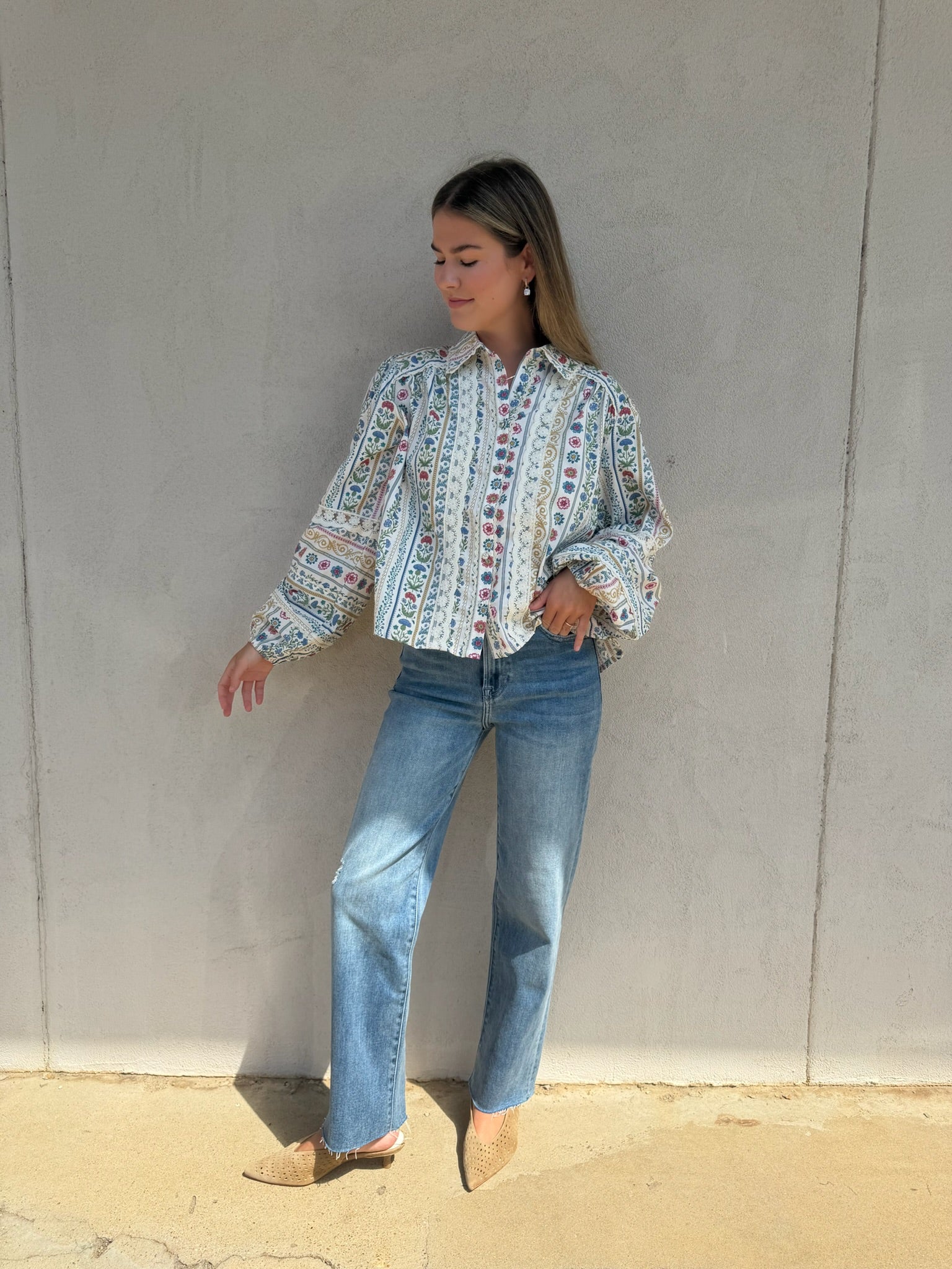 KARLIE | HEIRLOOM GARDEN LACE TOP