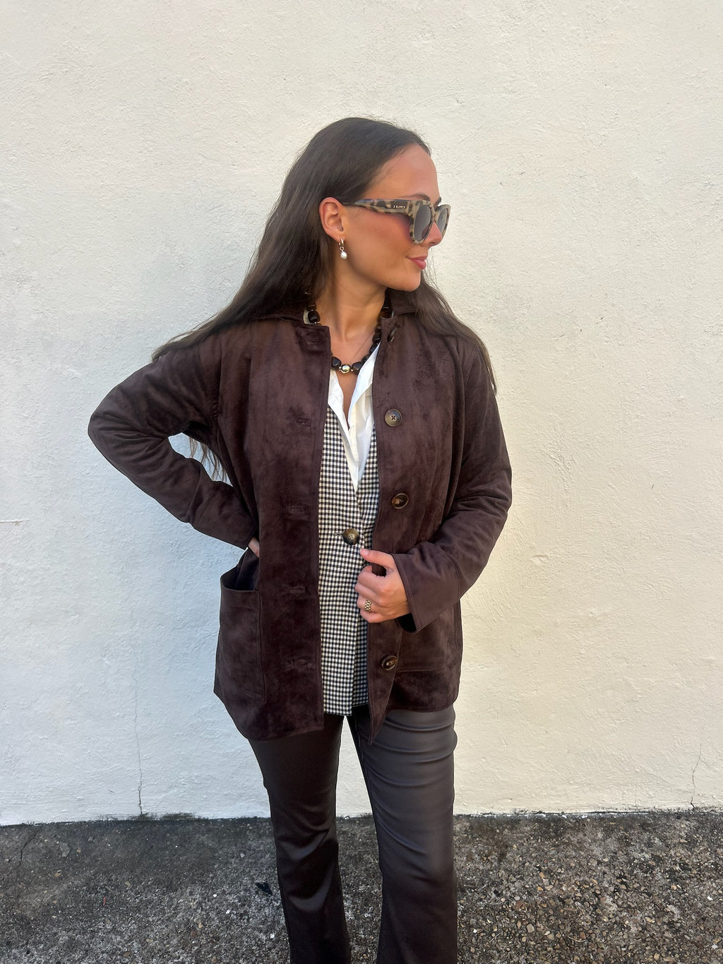 Z SUPPLY | DECKER SUEDE CHORE COAT