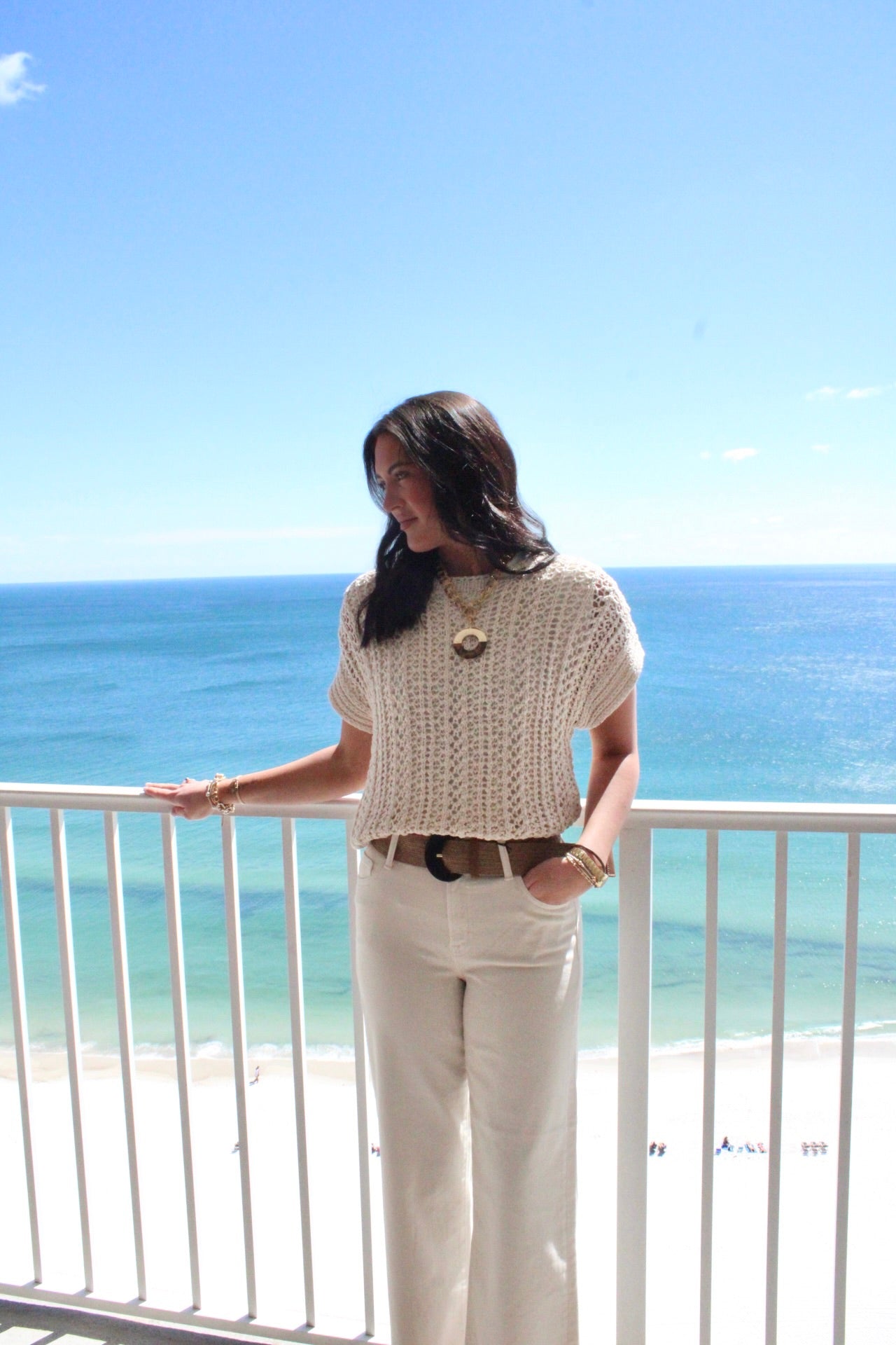 ANOTHER LOVE | TASHA TOP IN VINTAGE CREAM