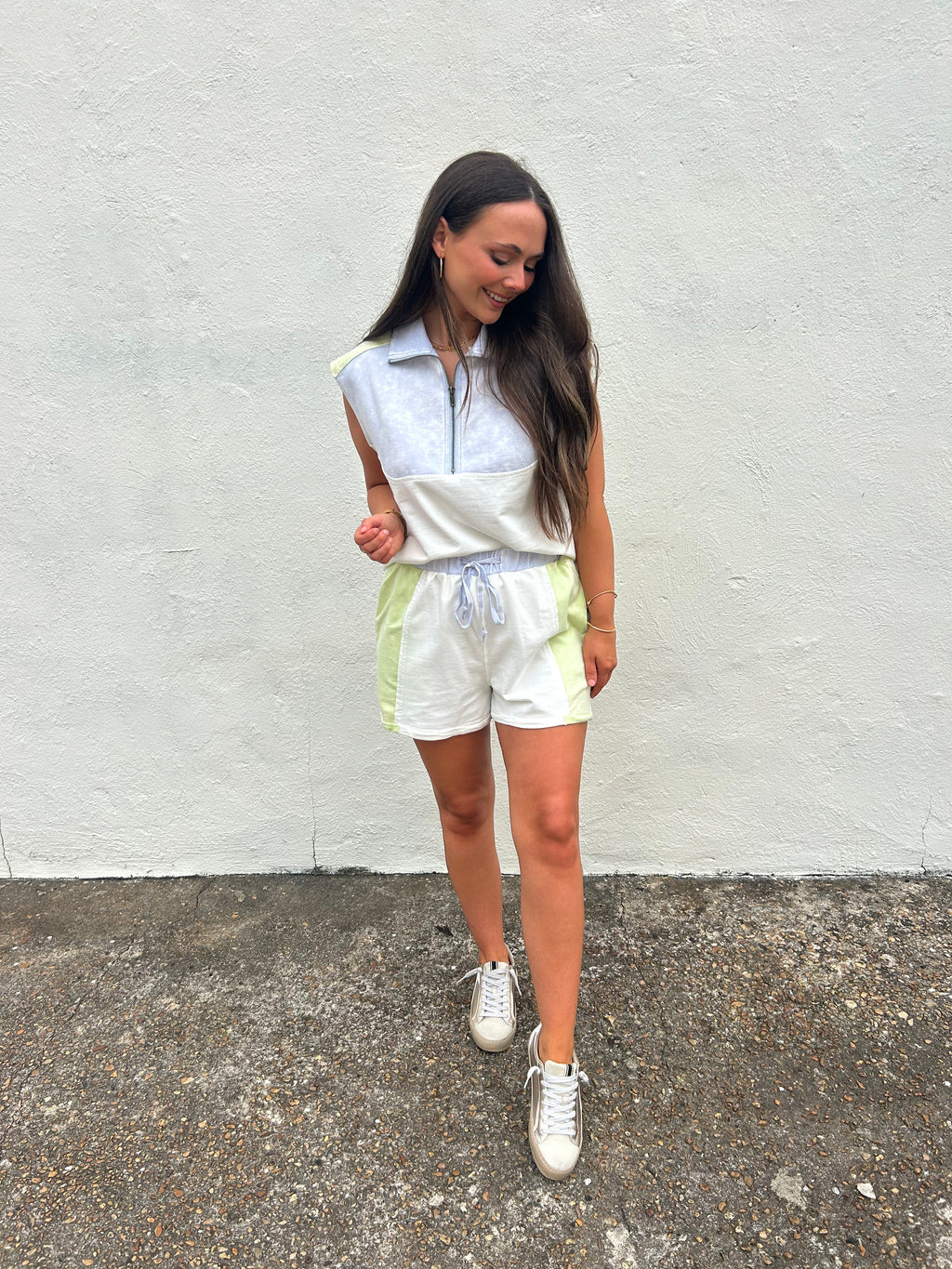 COASTAL CONTRAST TERRY SHORTS