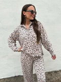 CLOUD LEOPARD WIDE LEG PANT