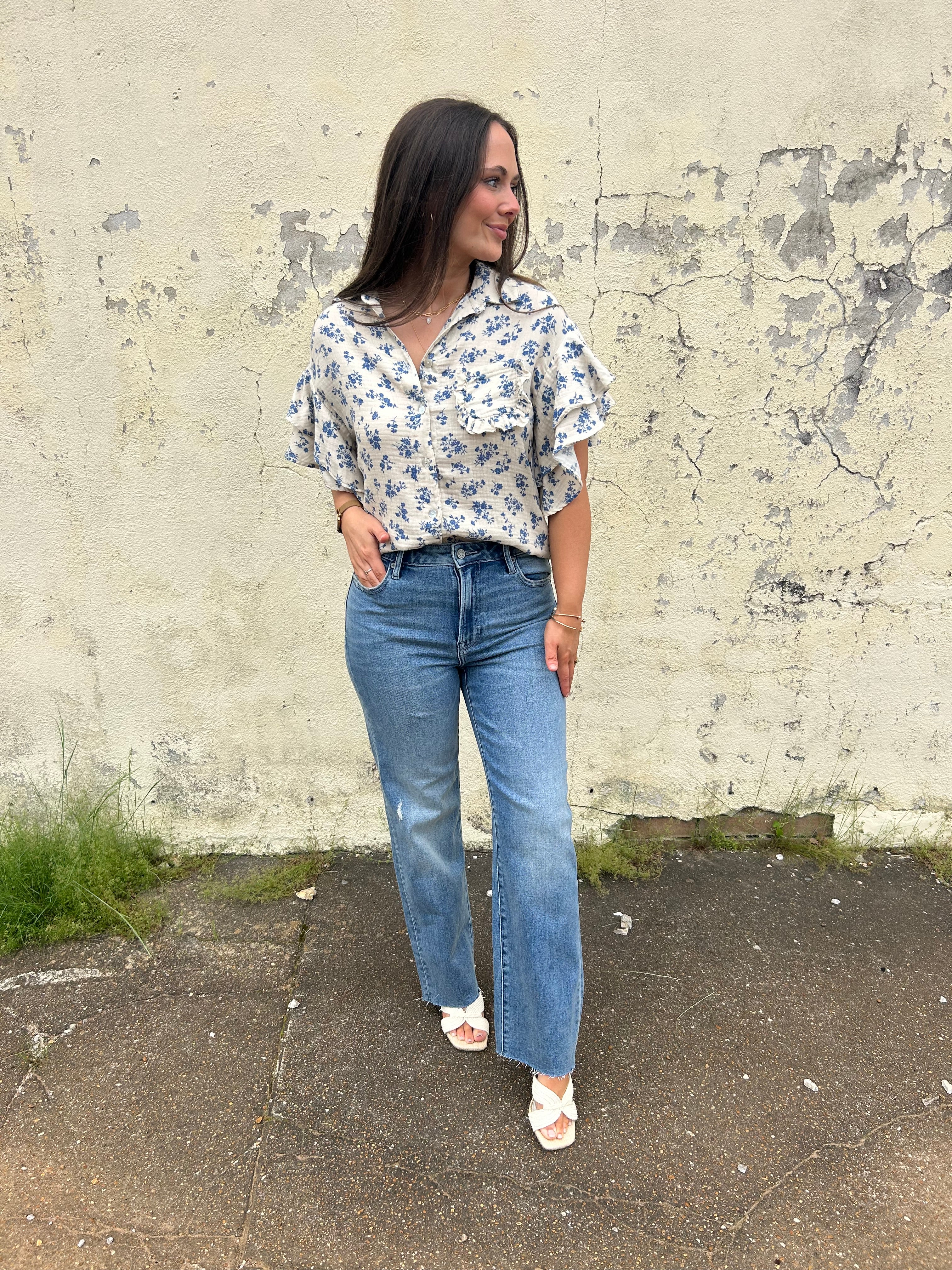 IVY JANE | DISTY FLORAL SHIRT