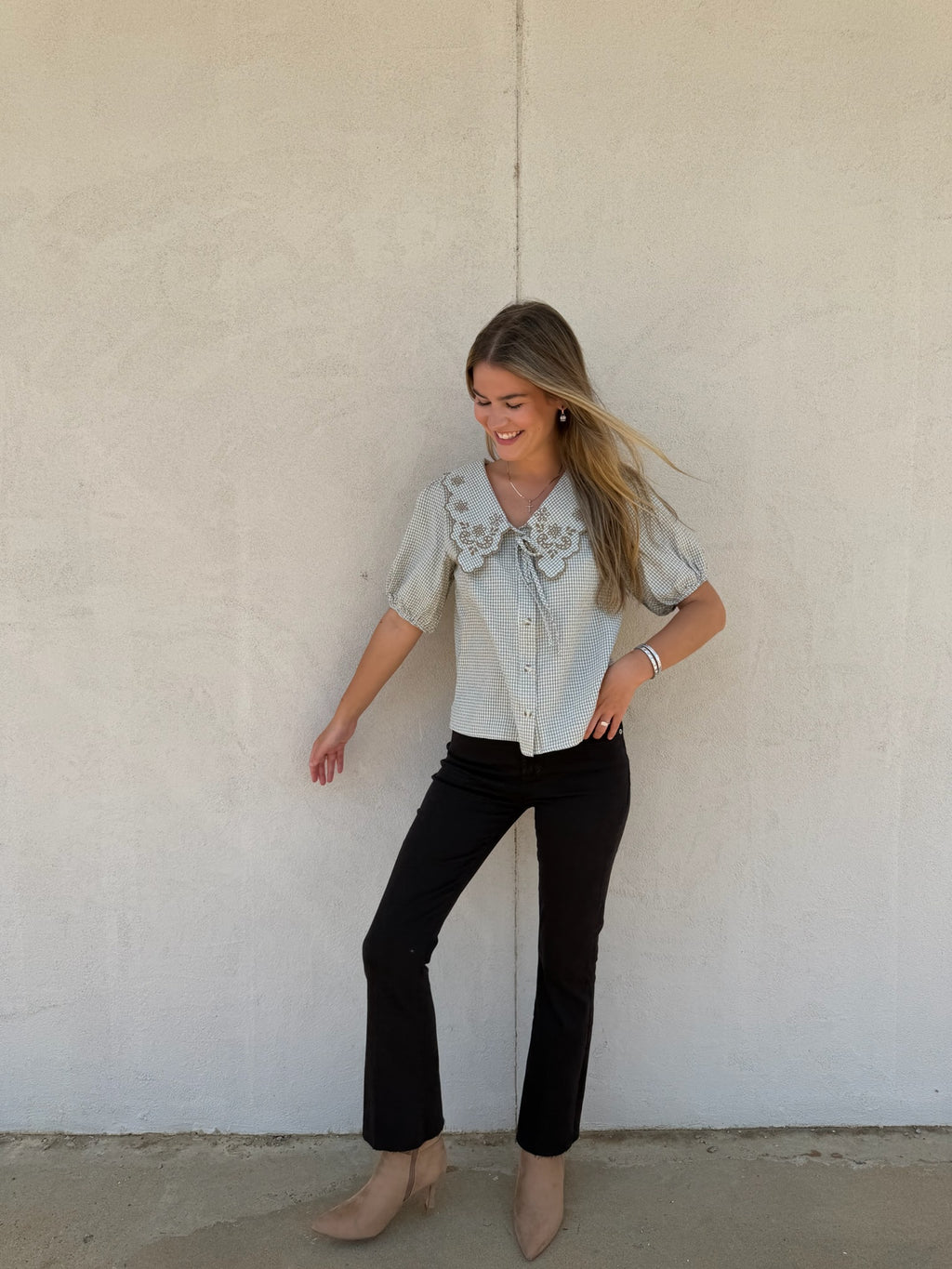 THE HEIRLOOM COLLAR TOP