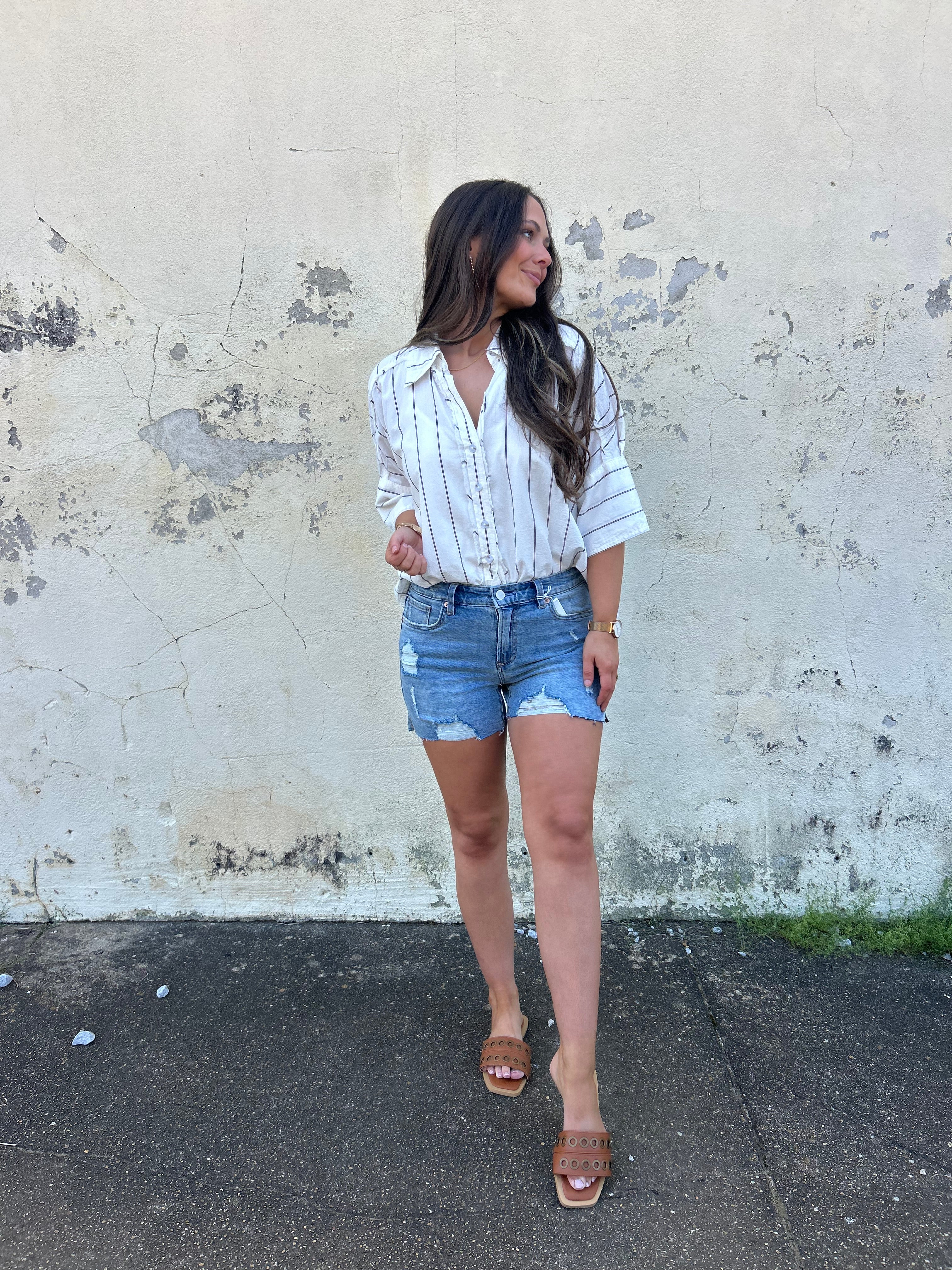 FREE PEOPLE | SEASIDE COTTON STRIPE