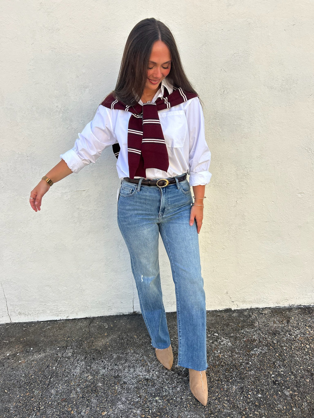 COASTAL CANVAS BLOUSE