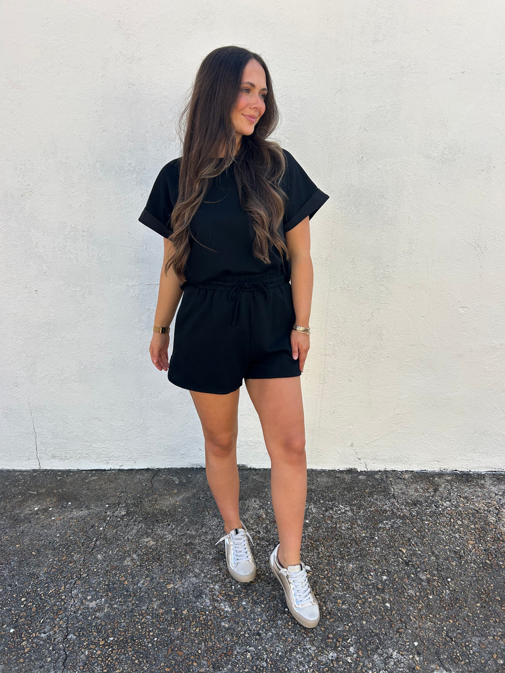 GLAM | EVERYDAY ESSENTIAL BLACK SHORT