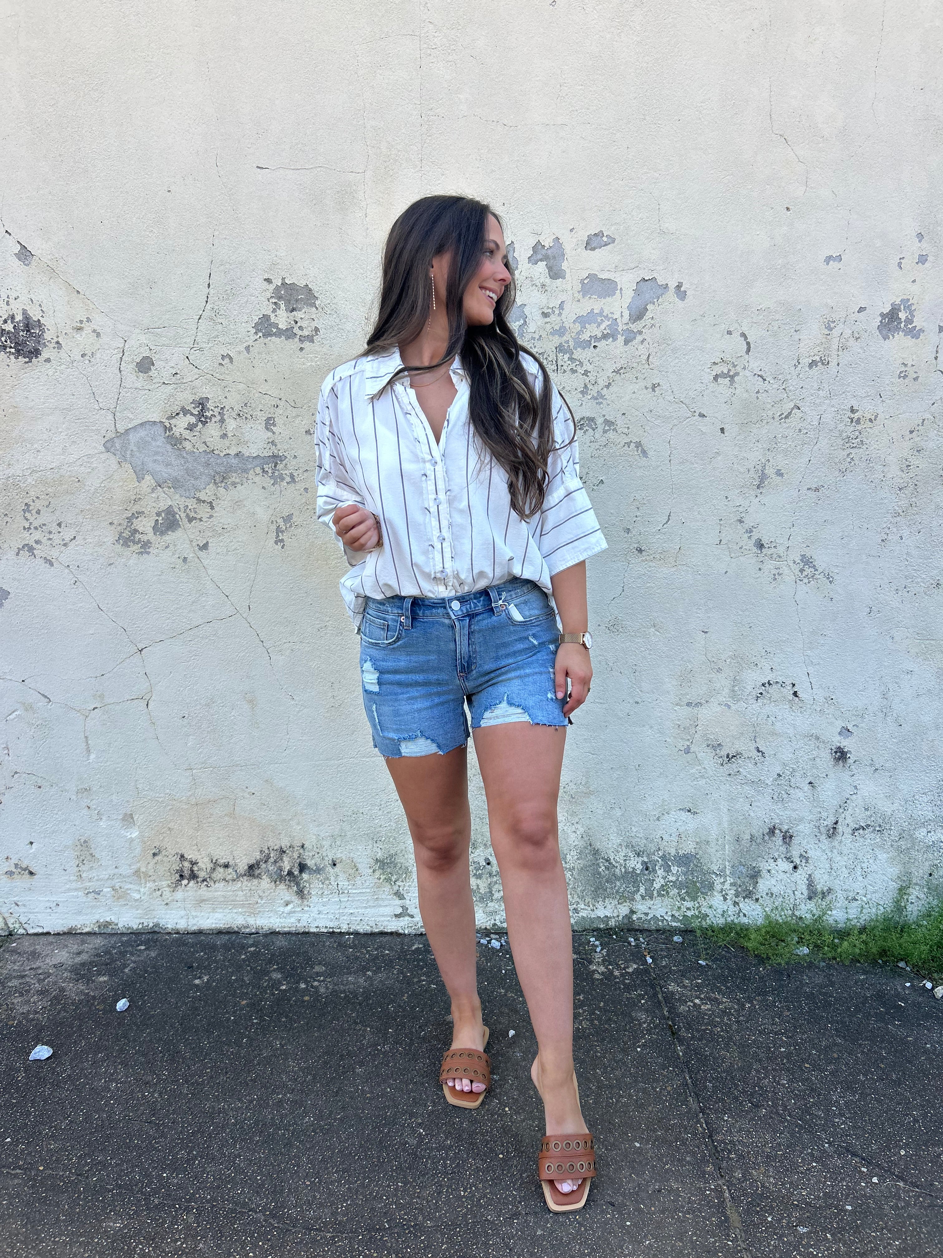 FREE PEOPLE | SEASIDE COTTON STRIPE