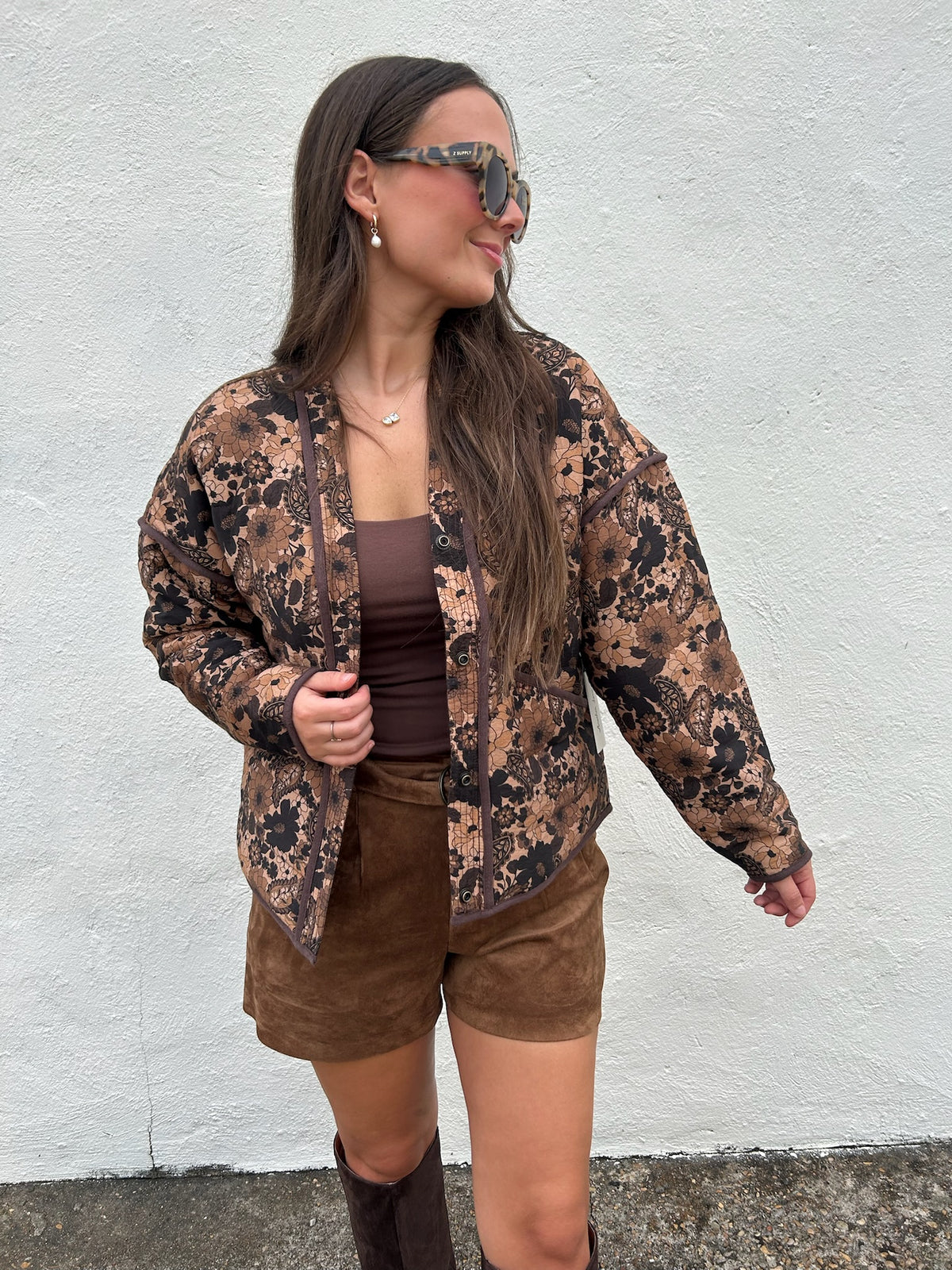 ANOTHER LOVE | SAJA JACKET FALLEN FLOWERS