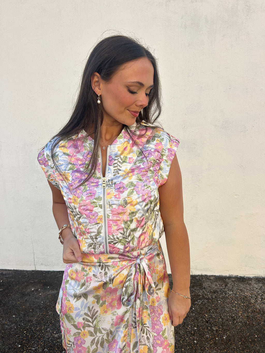 SOFT BLOOM QUILTED VEST