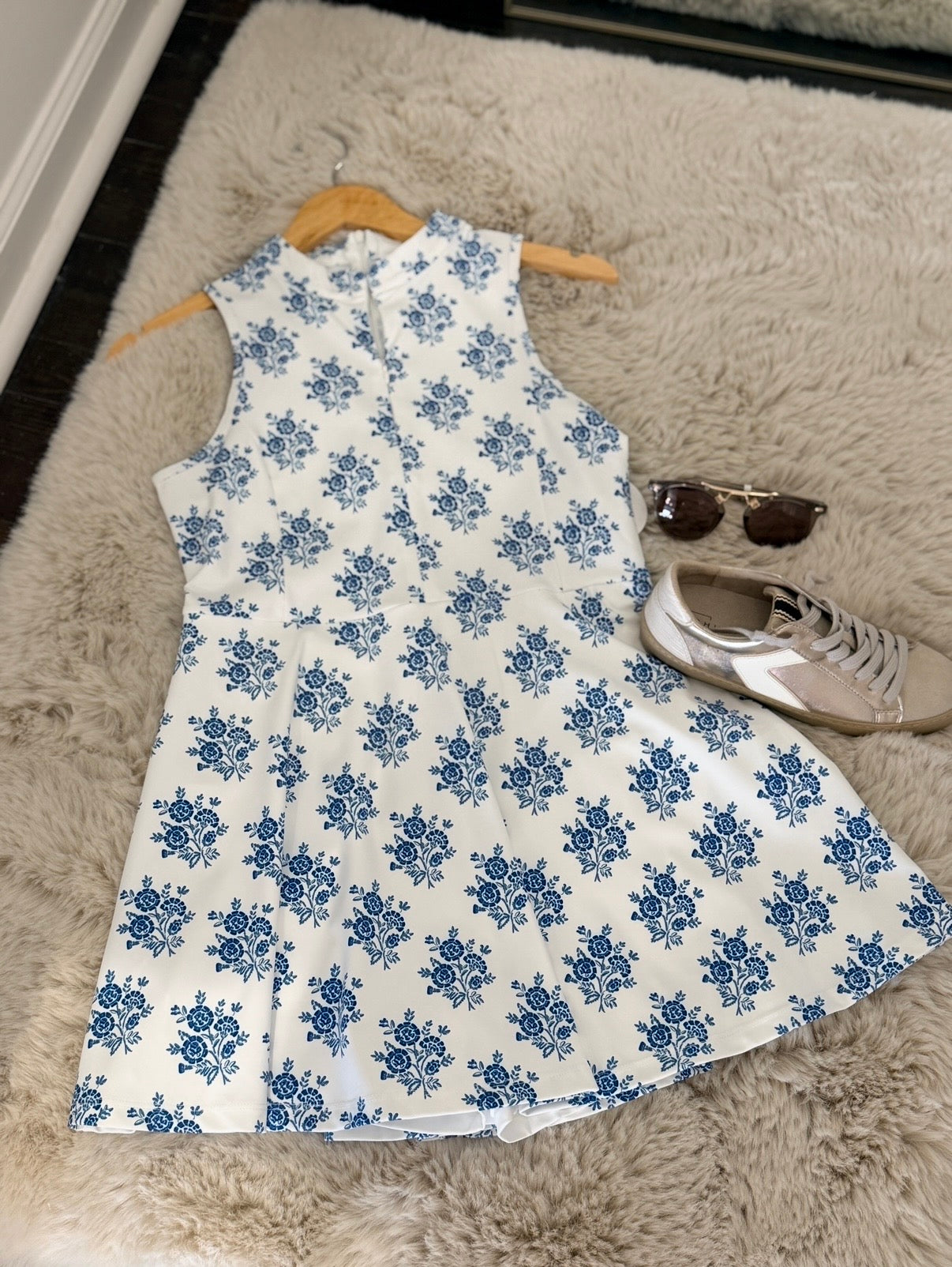 TCEC | THE BLUEBELL FLORAL ATHLEISURE DRESS