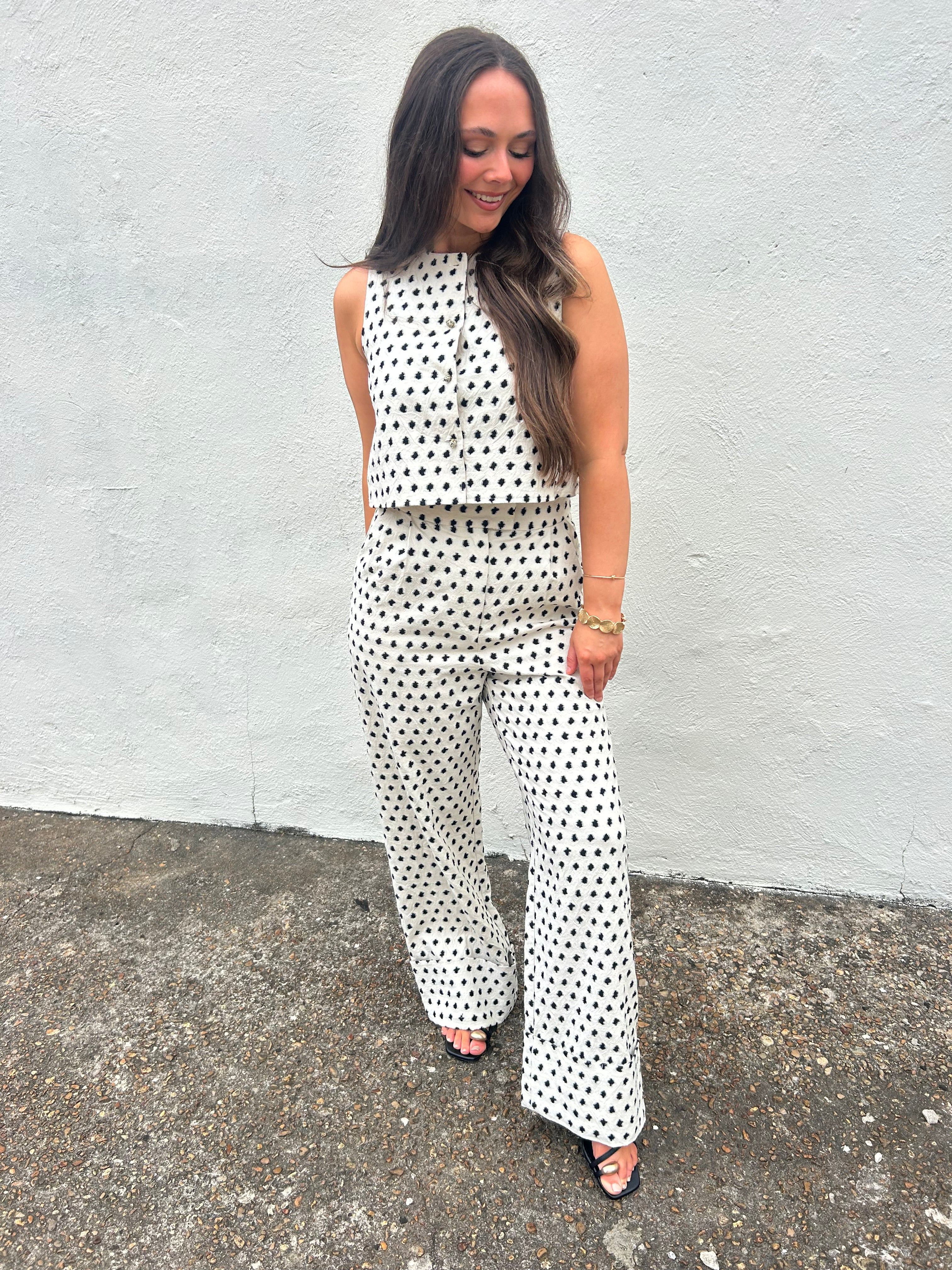 FRNCH | THE PARISIAN POISE PLEATED PANT