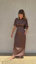 THE COCOA DOT MIDI DRESS