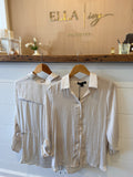 RENUAR | THE CINCHED BACK BLOUSE