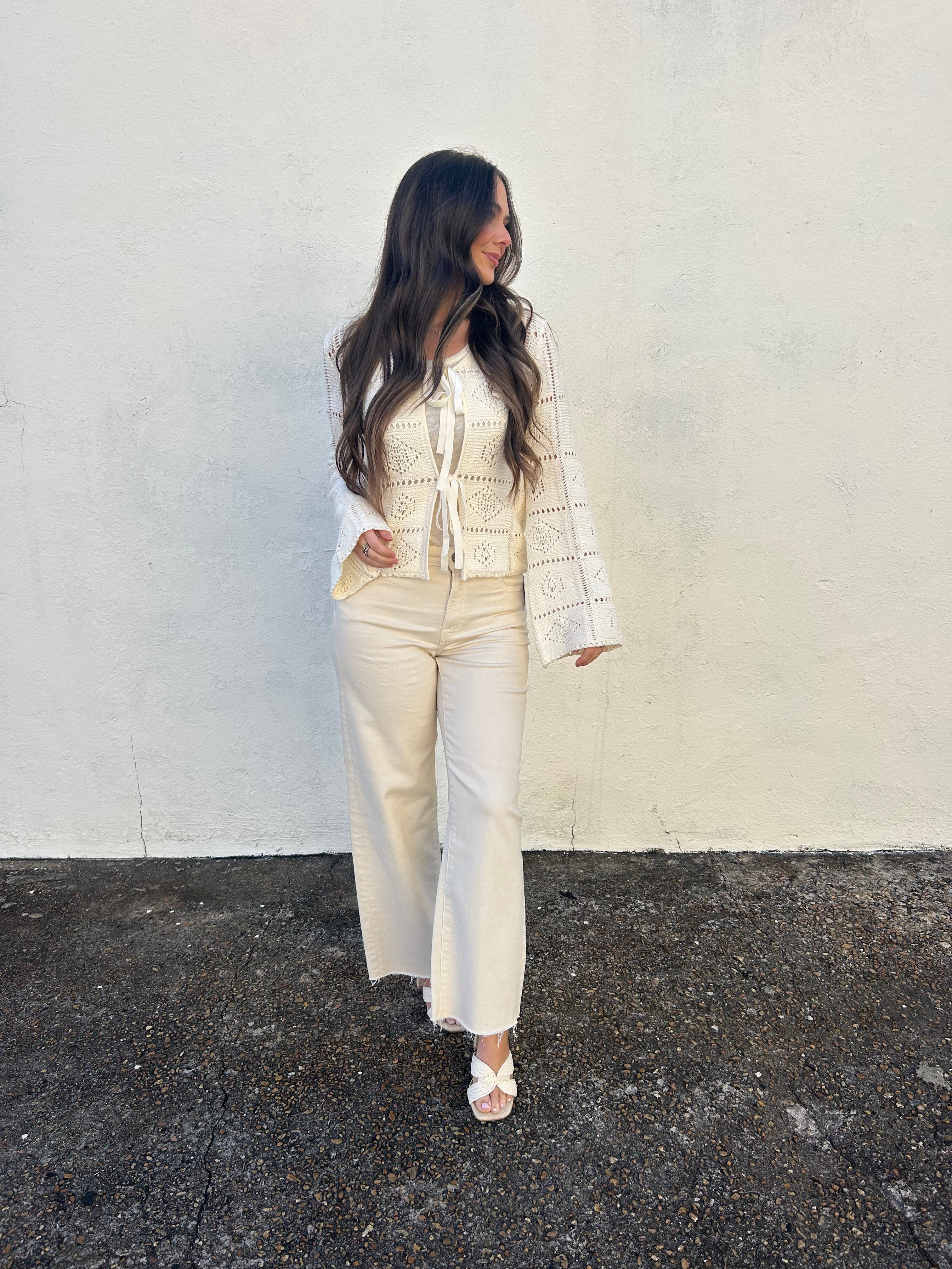 ANOTHER LOVE | DAISY TOP IN VINTAGE CREAM